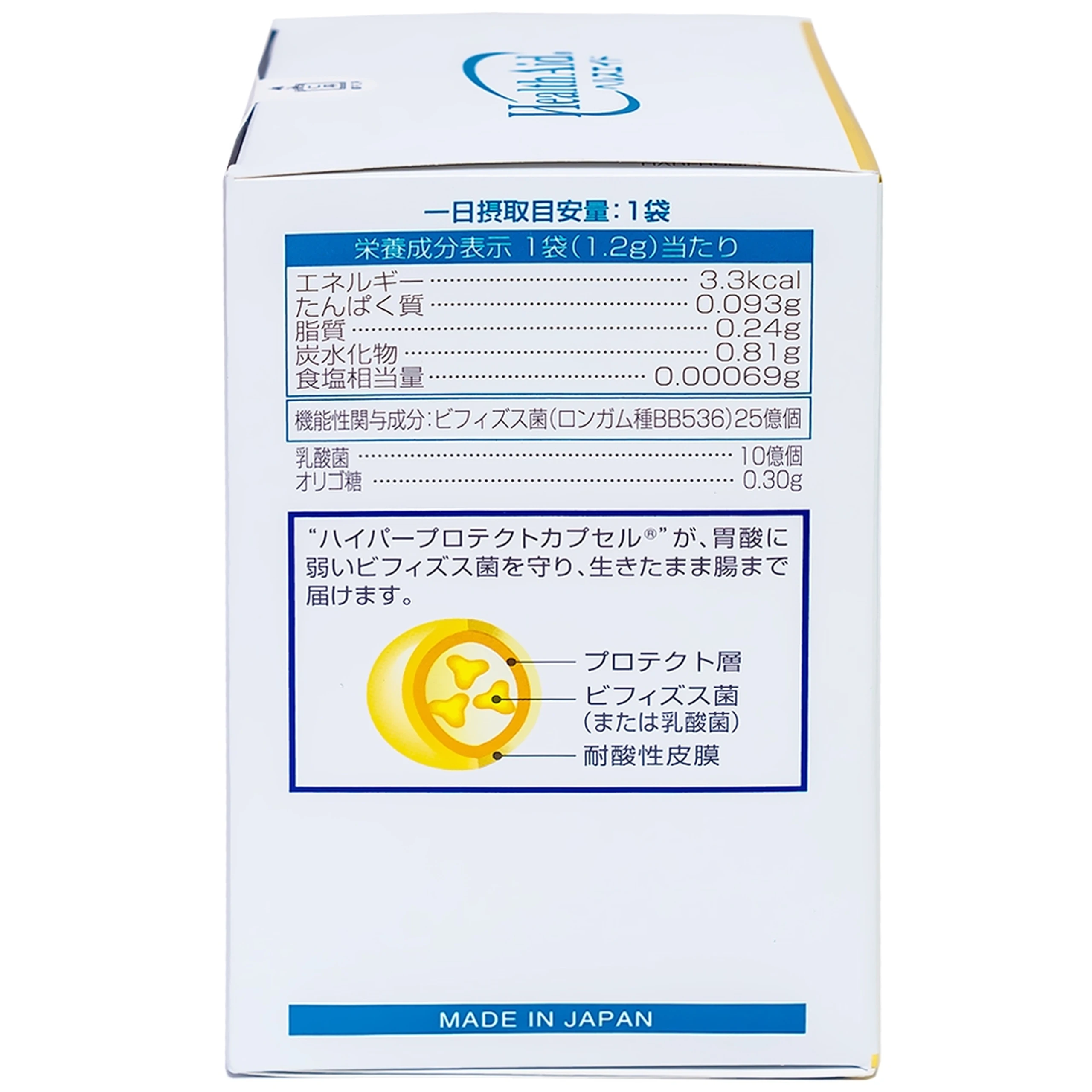 Men vi sinh bổ sung lợi khuẩn cho hệ tiêu hóa Bifina R Health Aid (60 gói)