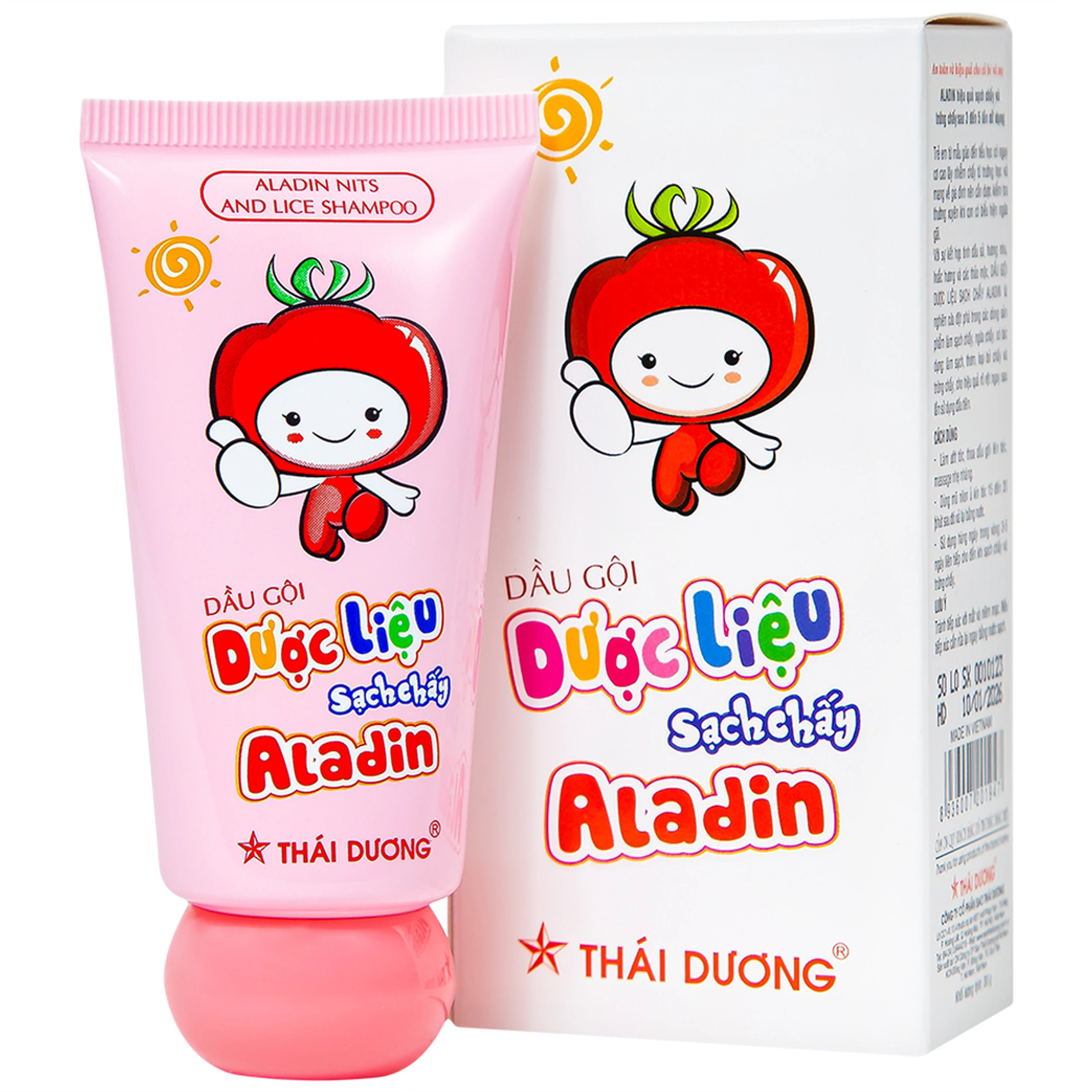 Dầu gội sạch chấy Aladin Thái Dương 30g