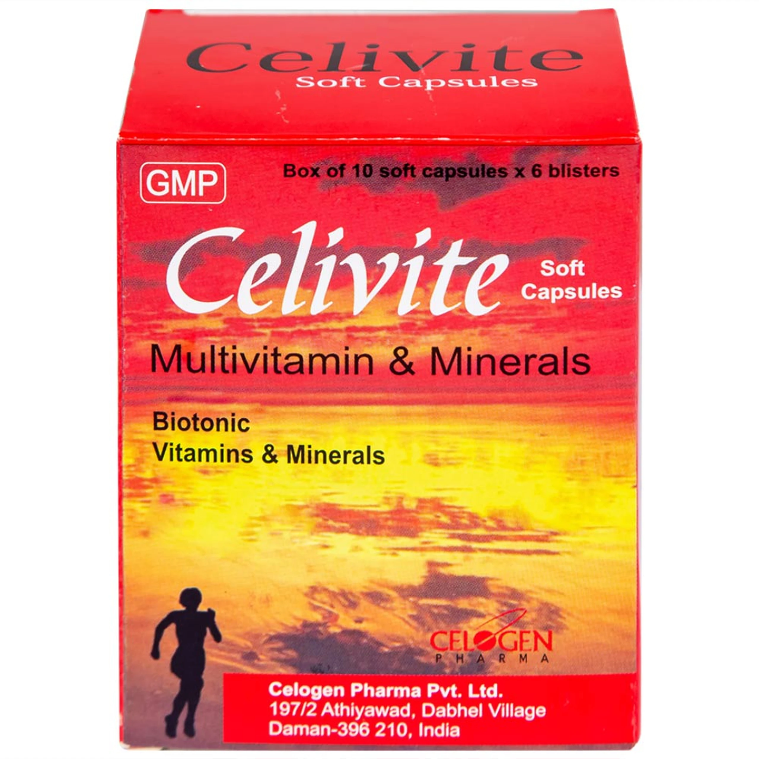 Thuốc Celivite Celogen Pharma bổ sung vitamin và khoáng chất (6 vỉ x 10 viên)