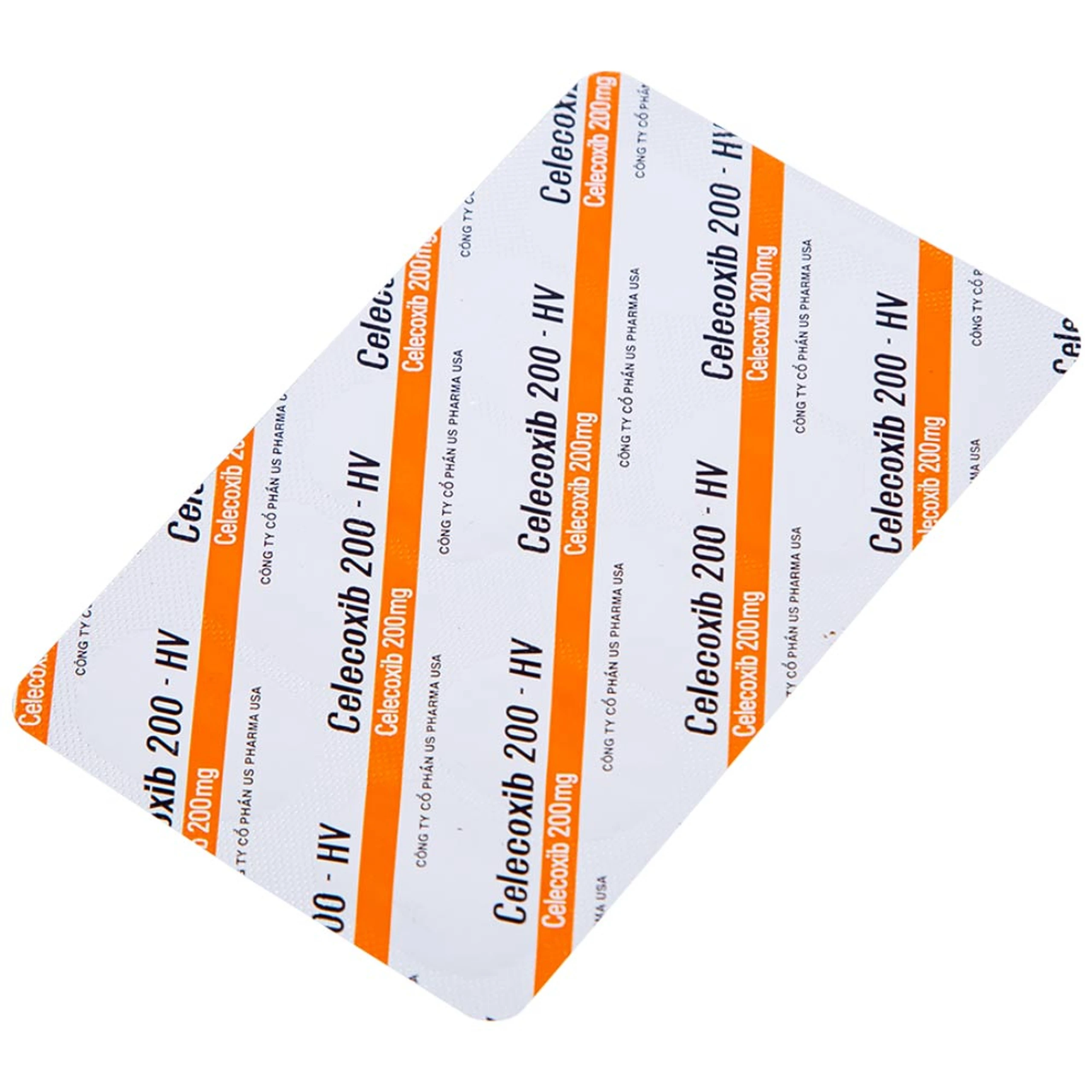Thuốc Celecoxib 200 - HV USP điều trị thoái hóa khớp, viêm khớp dạng thấp (10 vỉ x 10 viên)