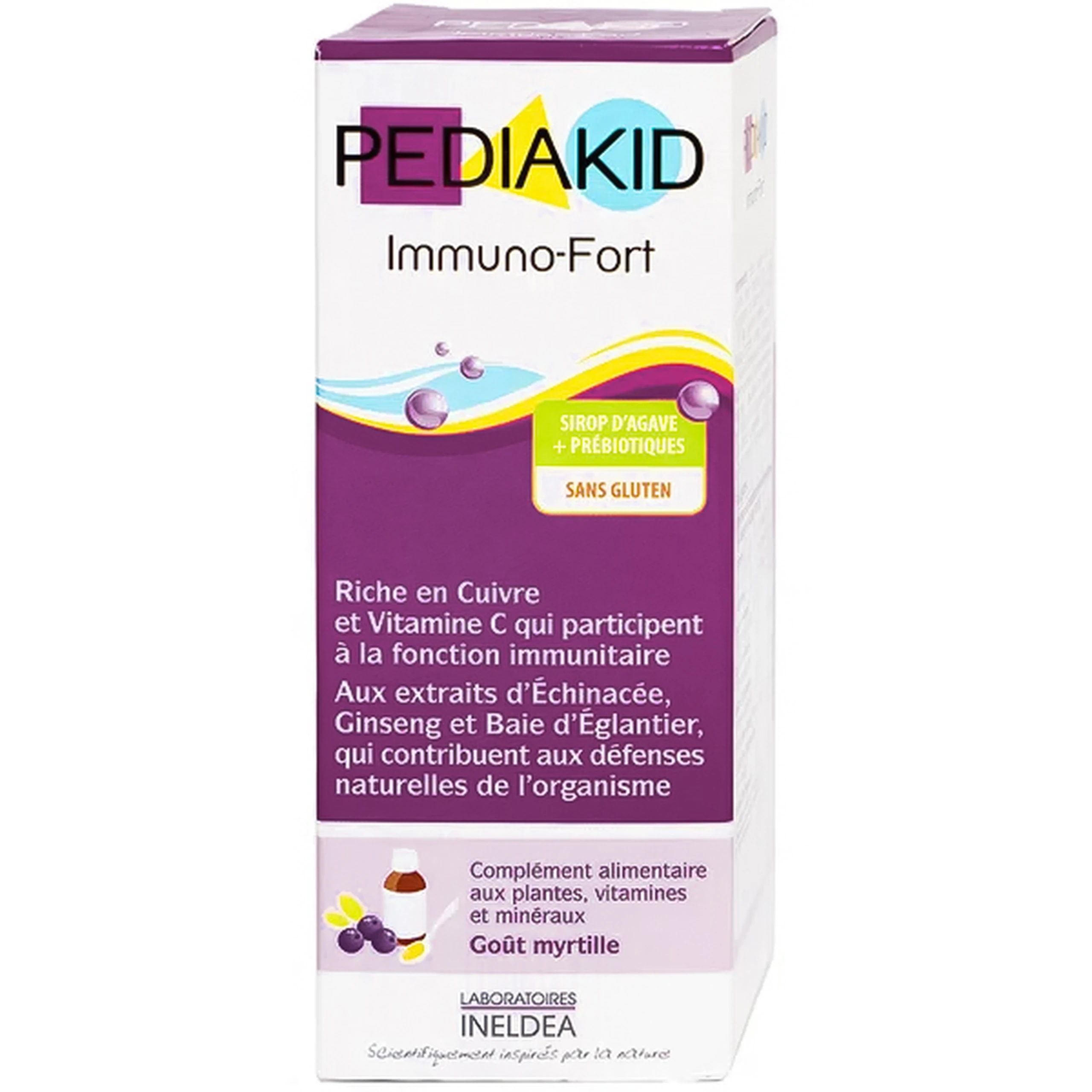 Siro hỗ trợ sức đề kháng Pediakid Immuno-Fort (125ml)