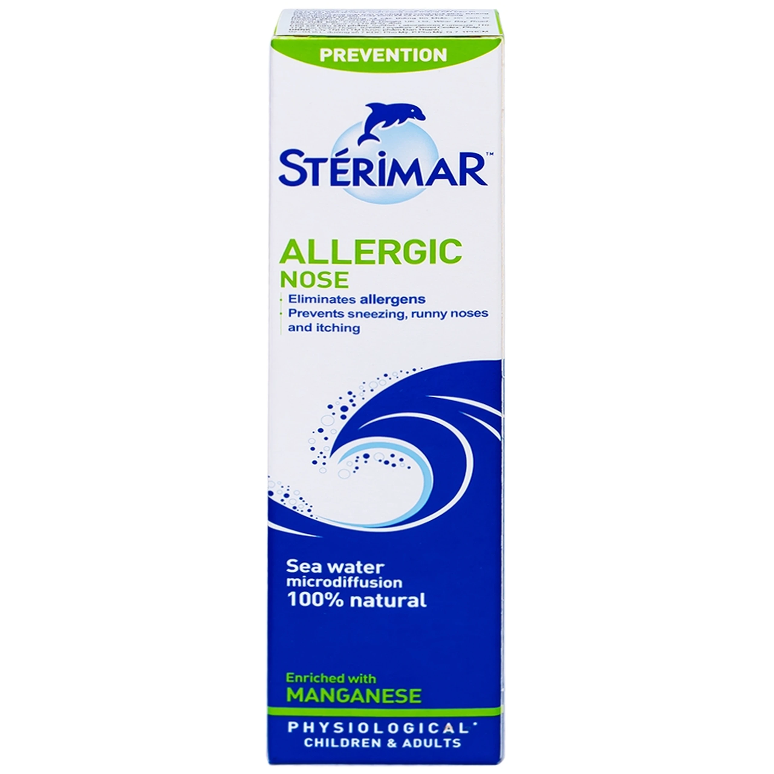 Xịt mũi Sterimar Allergic Nose 50ml hỗ trợ giảm viêm mũi dị ứng, dùng được cho trẻ từ 6 tháng tuổi