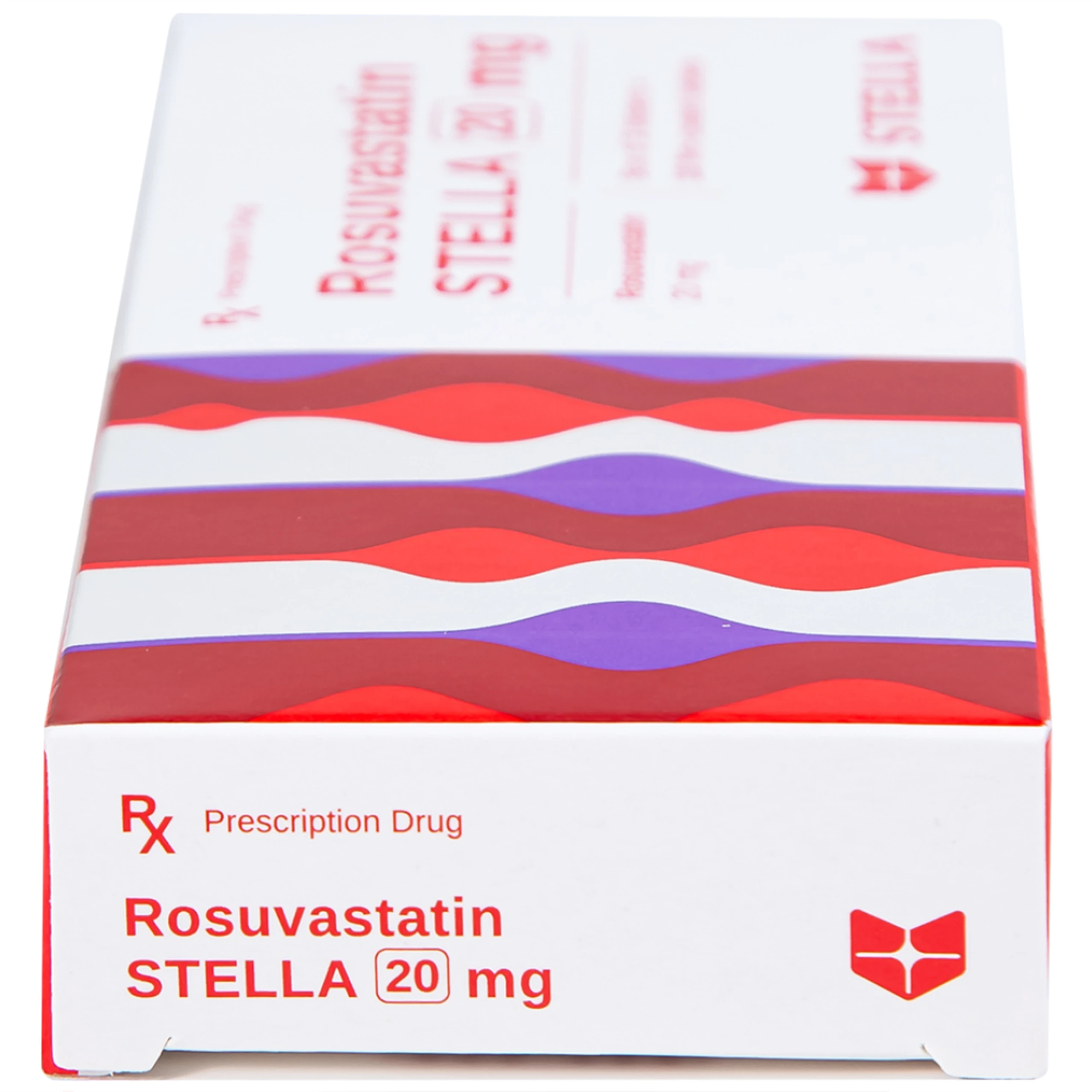 Thuốc Rosuvastatin Stella 20mg điều trị tăng cholesterol máu (3 vỉ x 10 viên)