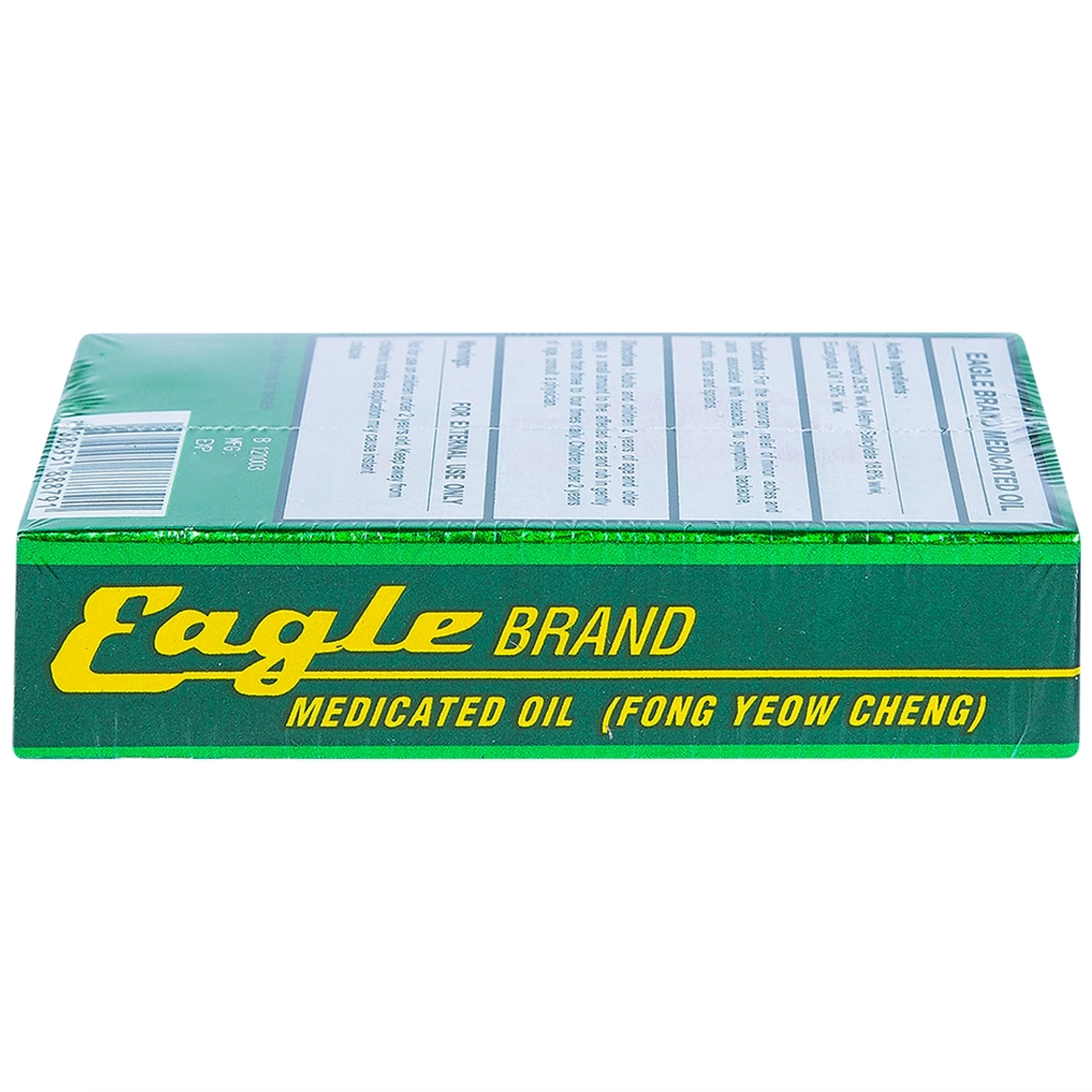 Dầu gió xanh Con Ó Eagle Brand Medicated Oil giảm nhức đầu, cảm cúm, đau lưng, viêm khớp (12 chai x 24ml)