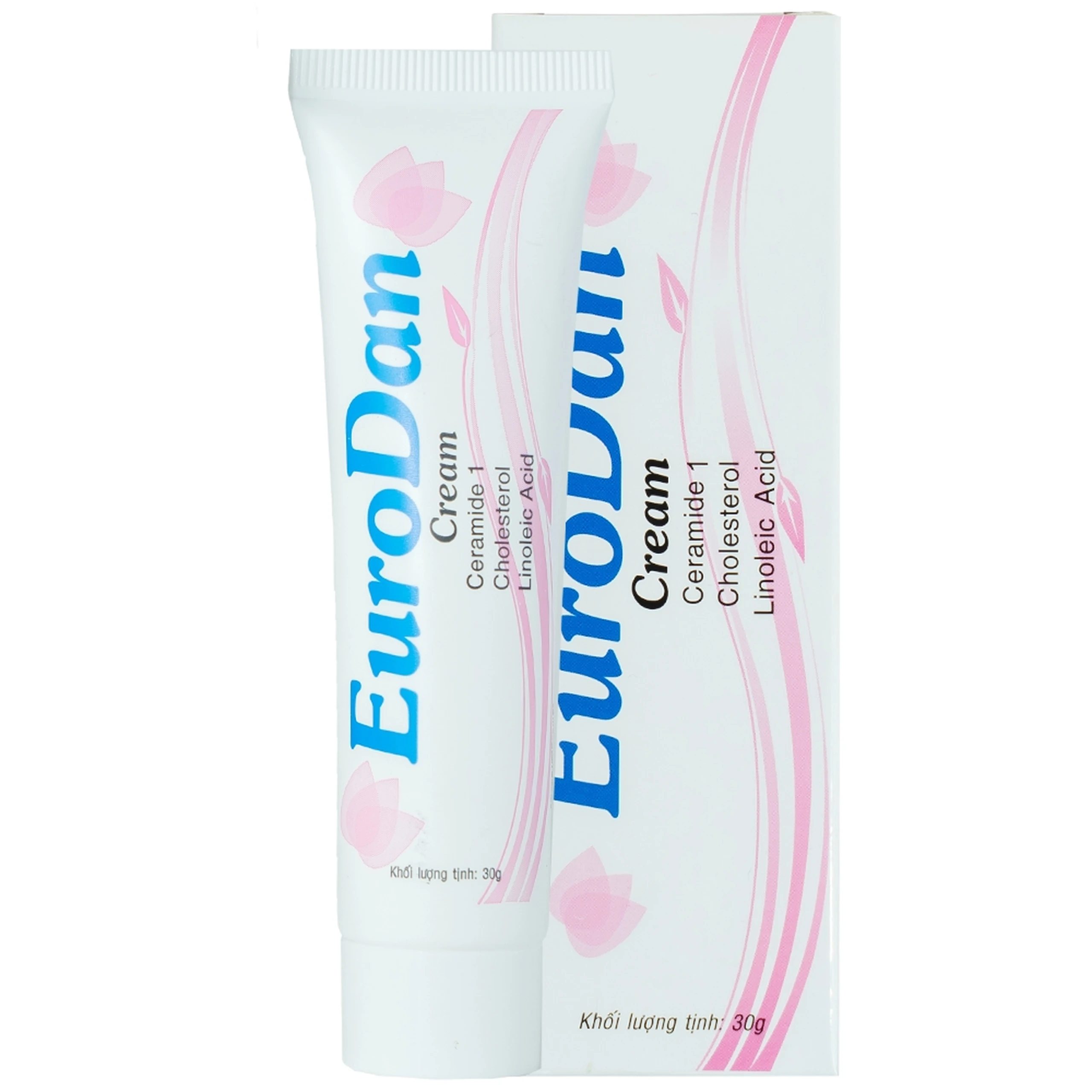 Kem bôi da EuroDan Cream giảm nhăn da, giữ ấm da, hạn chế khô nứt da (30g)