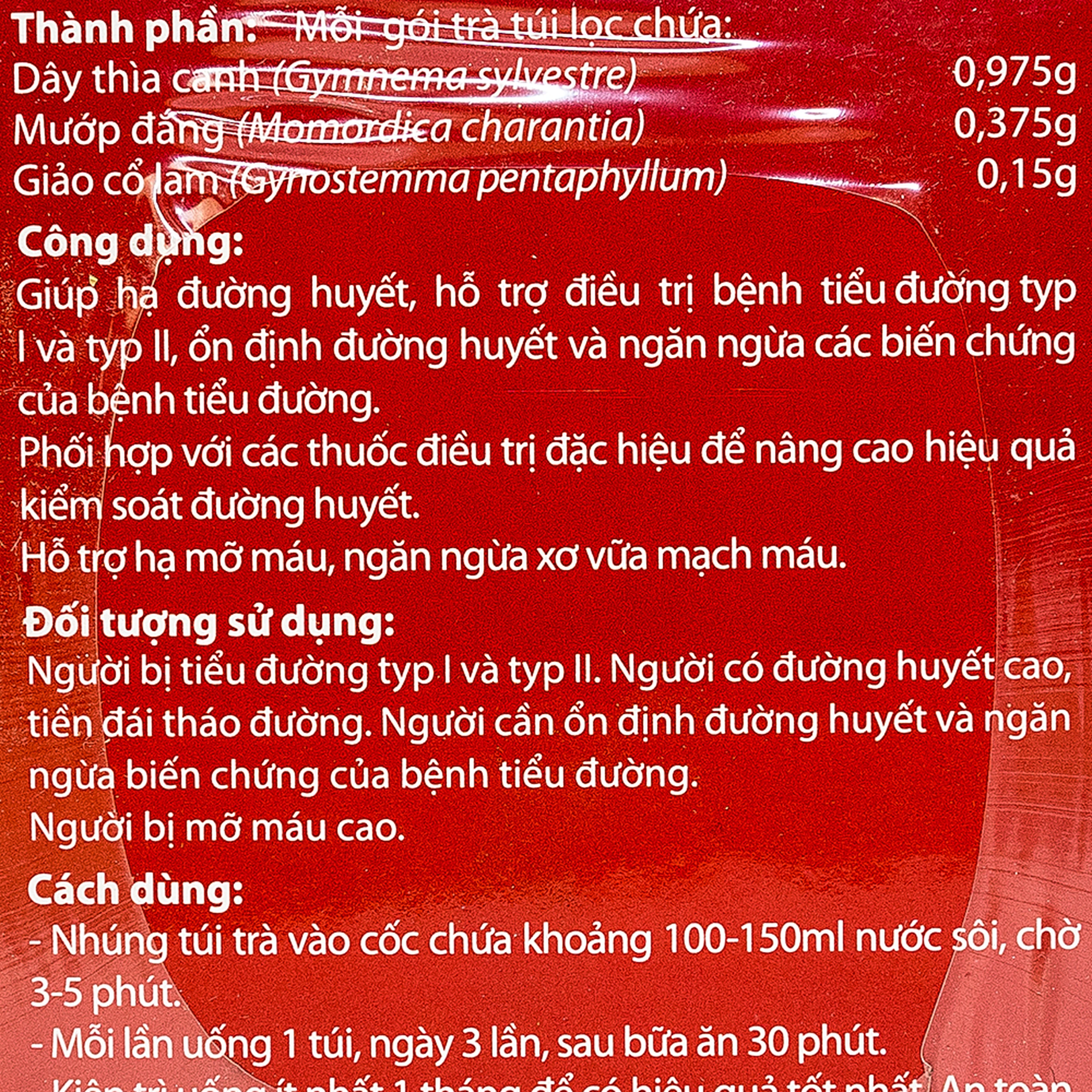 Trà Diabetna Nam Dược (25 gói)