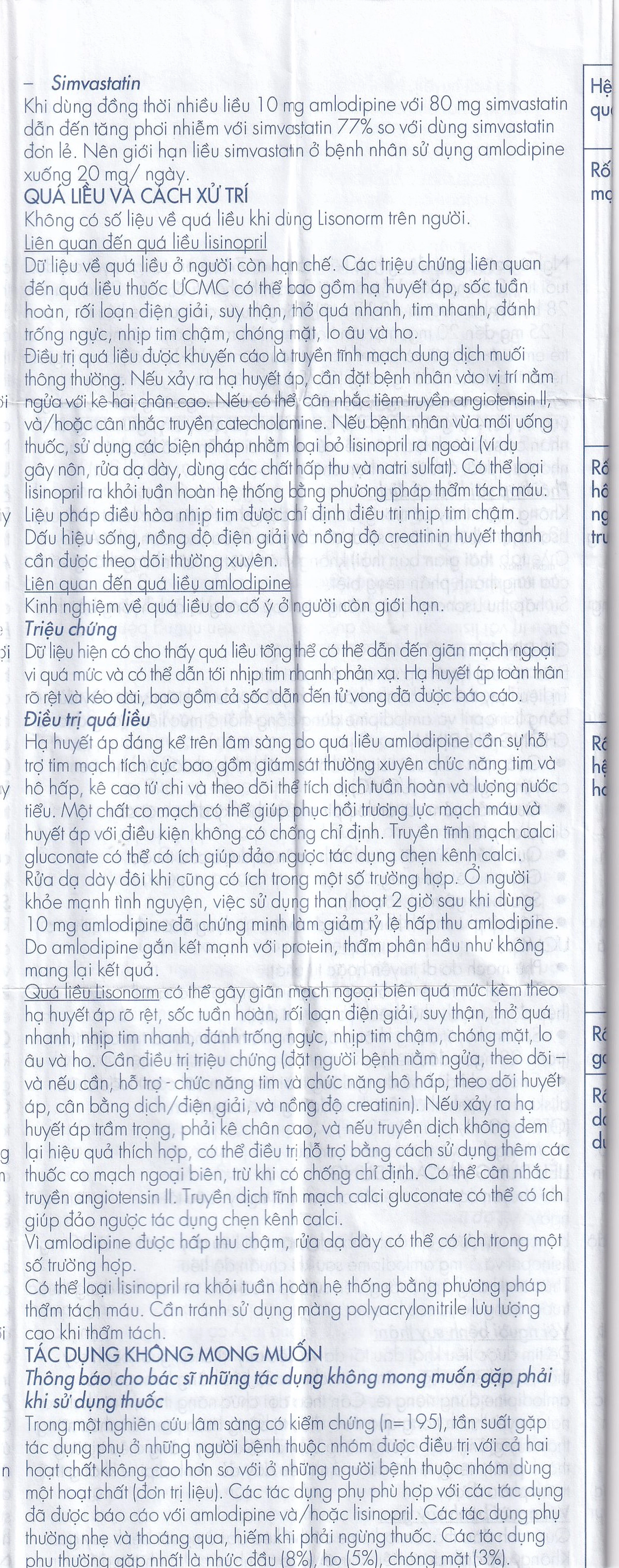 Viên nén Lisonorm Gedeon điều trị tăng huyết áp vô căn (3 vỉ x 10 viên)