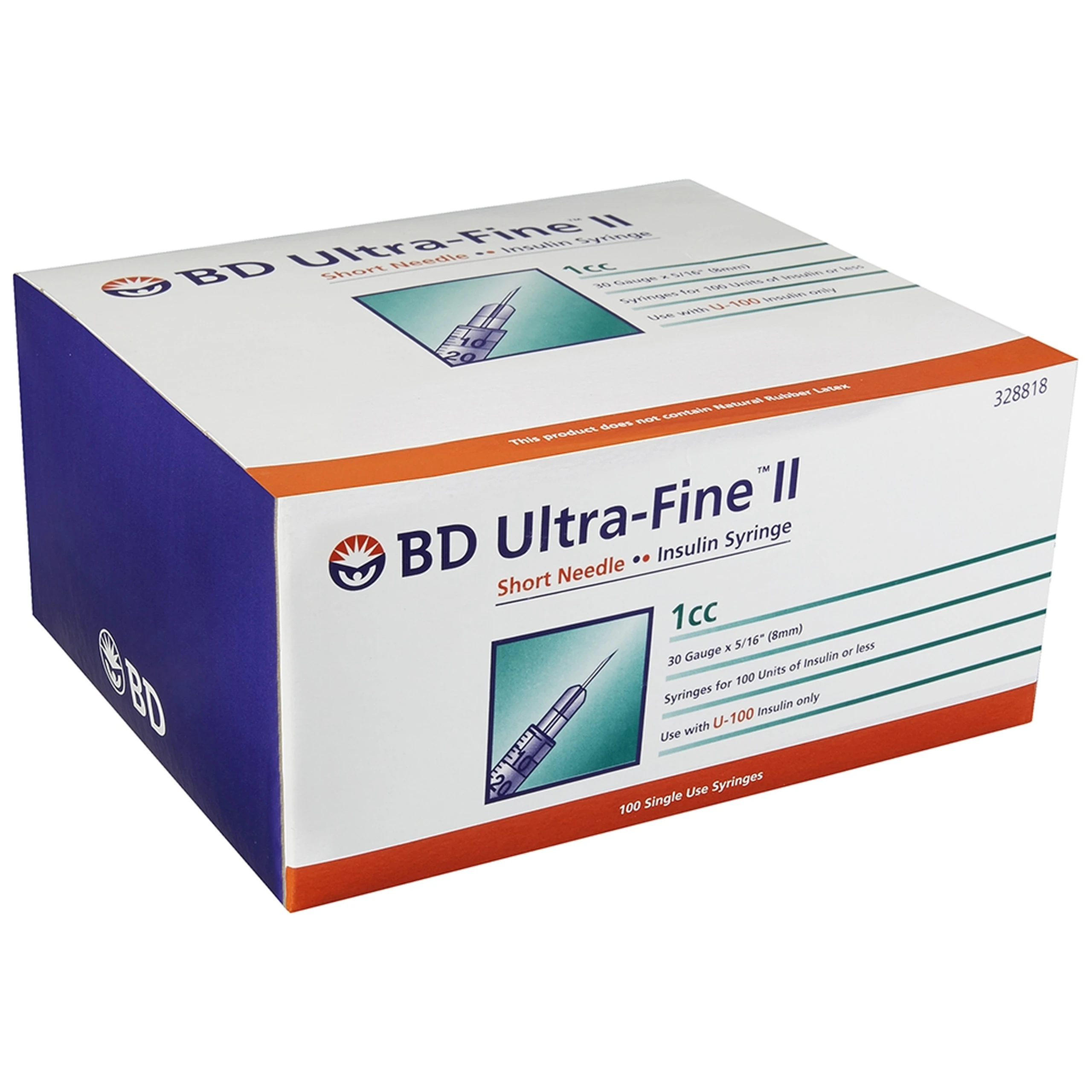 Bơm tiêm tiểu đường 1cc BD Ultra Fine II Becton (100 cái)