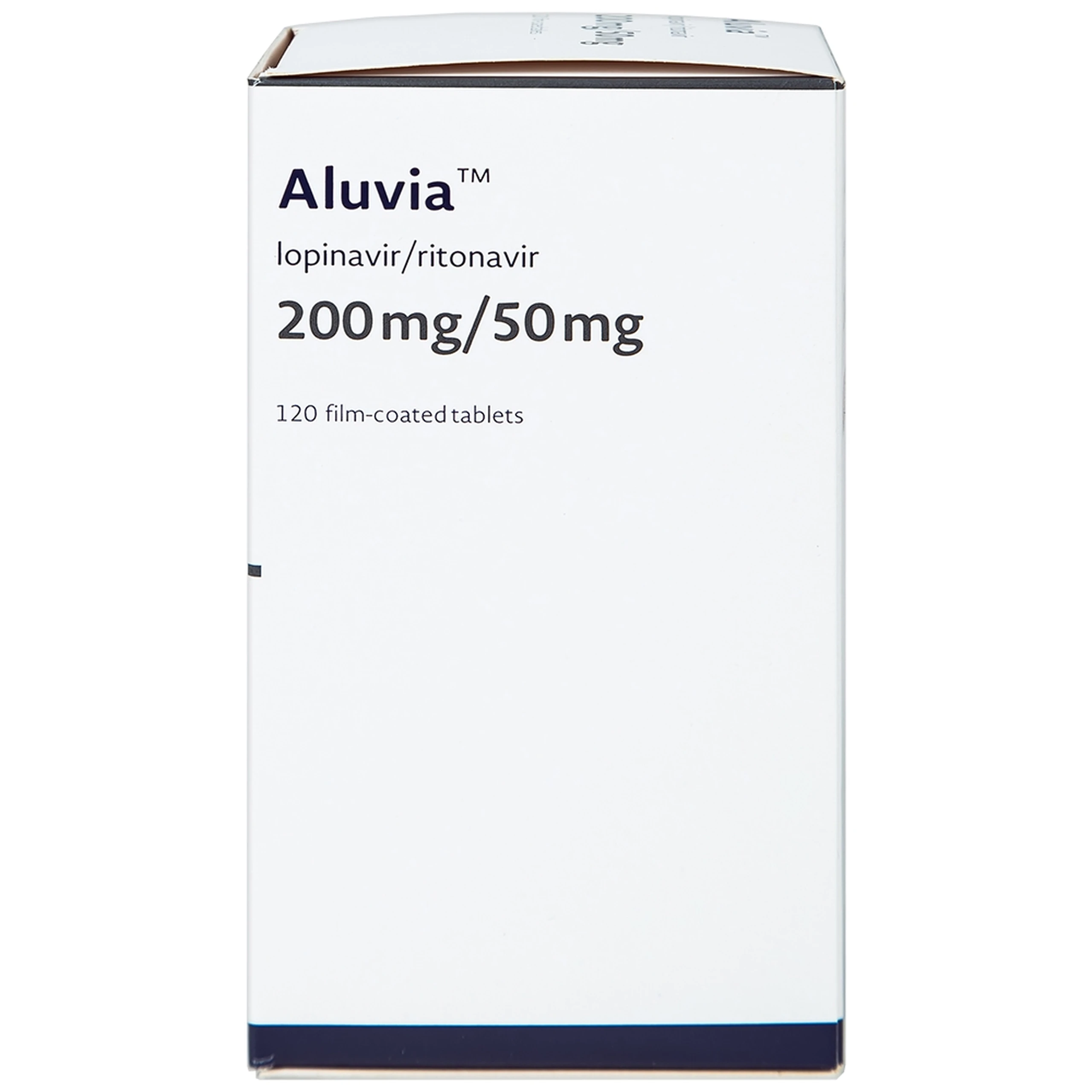 Thuốc Aluvia 200mg/50mg Abbott hỗ trợ điều trị nhiễm HIV-1 (120 viên)