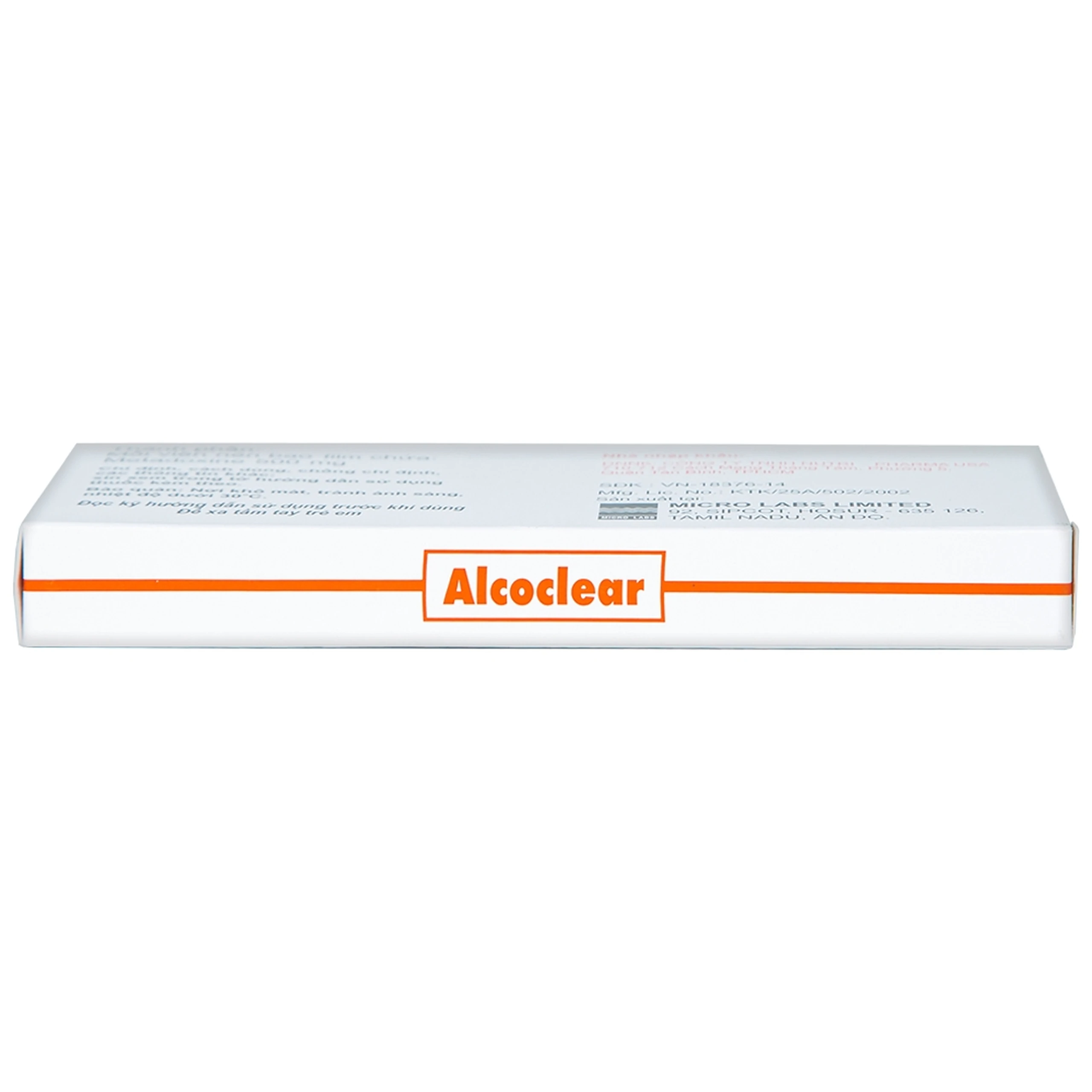 Thuốc Alcoclear Micro hỗ trợ điều trị các bệnh về gan do rượu (3 vỉ x 10 viên)