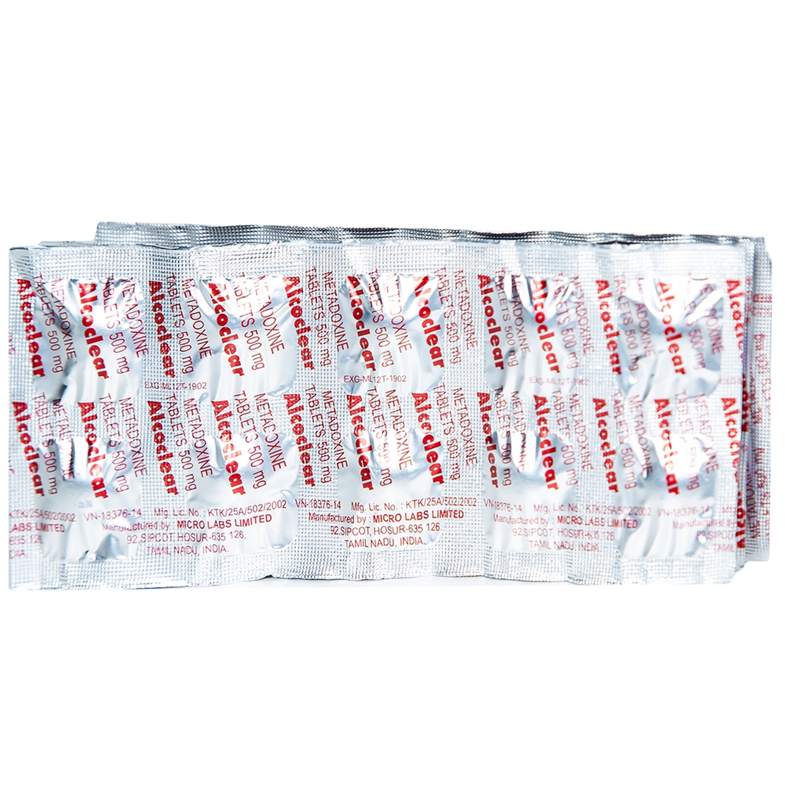 Thuốc Alcoclear Micro hỗ trợ điều trị các bệnh về gan do rượu (3 vỉ x 10 viên)