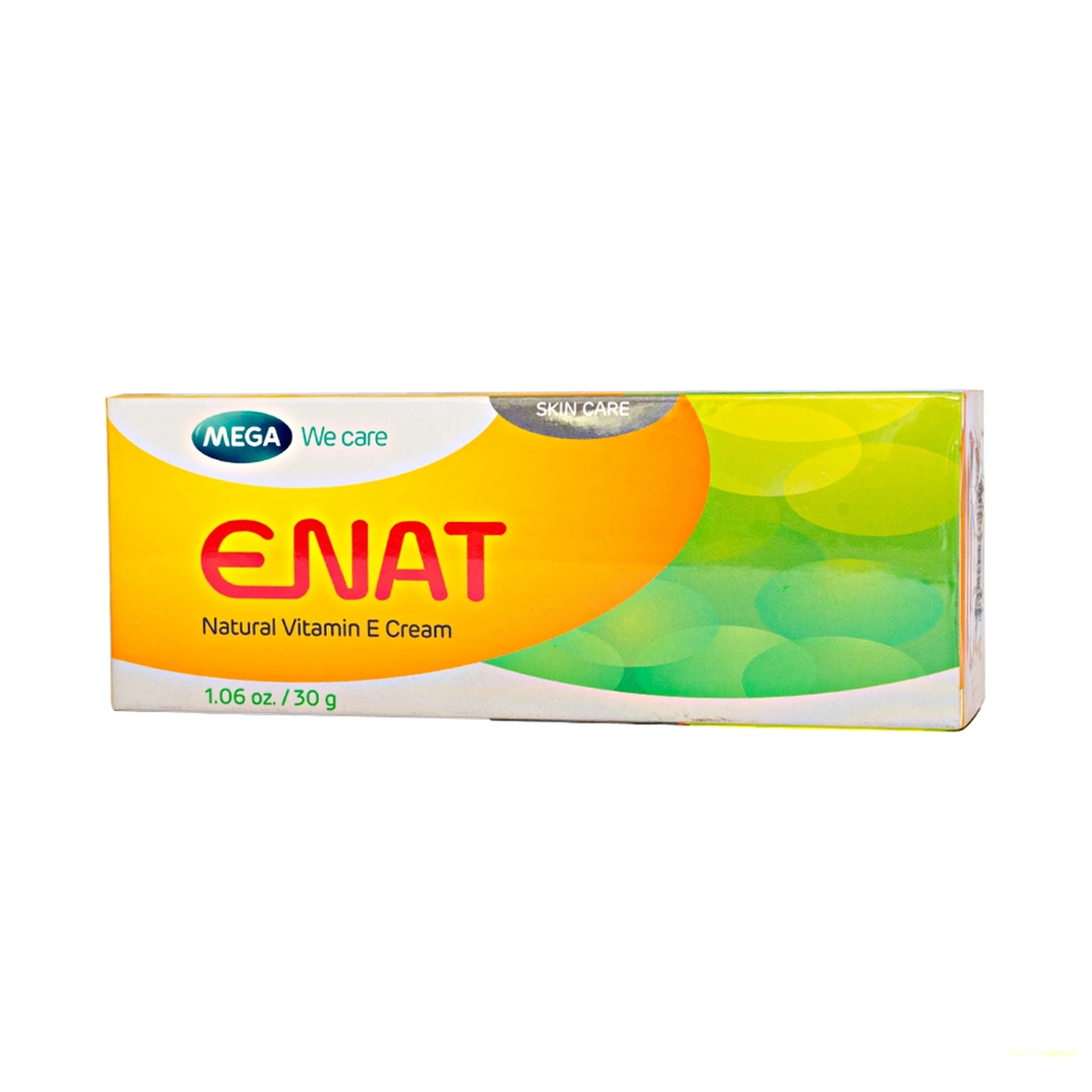 Kem dưỡng da Enat Natural Vitamin E Cream giữ ẩm, mờ vết nhăn, sẹo thâm trên da (30g)