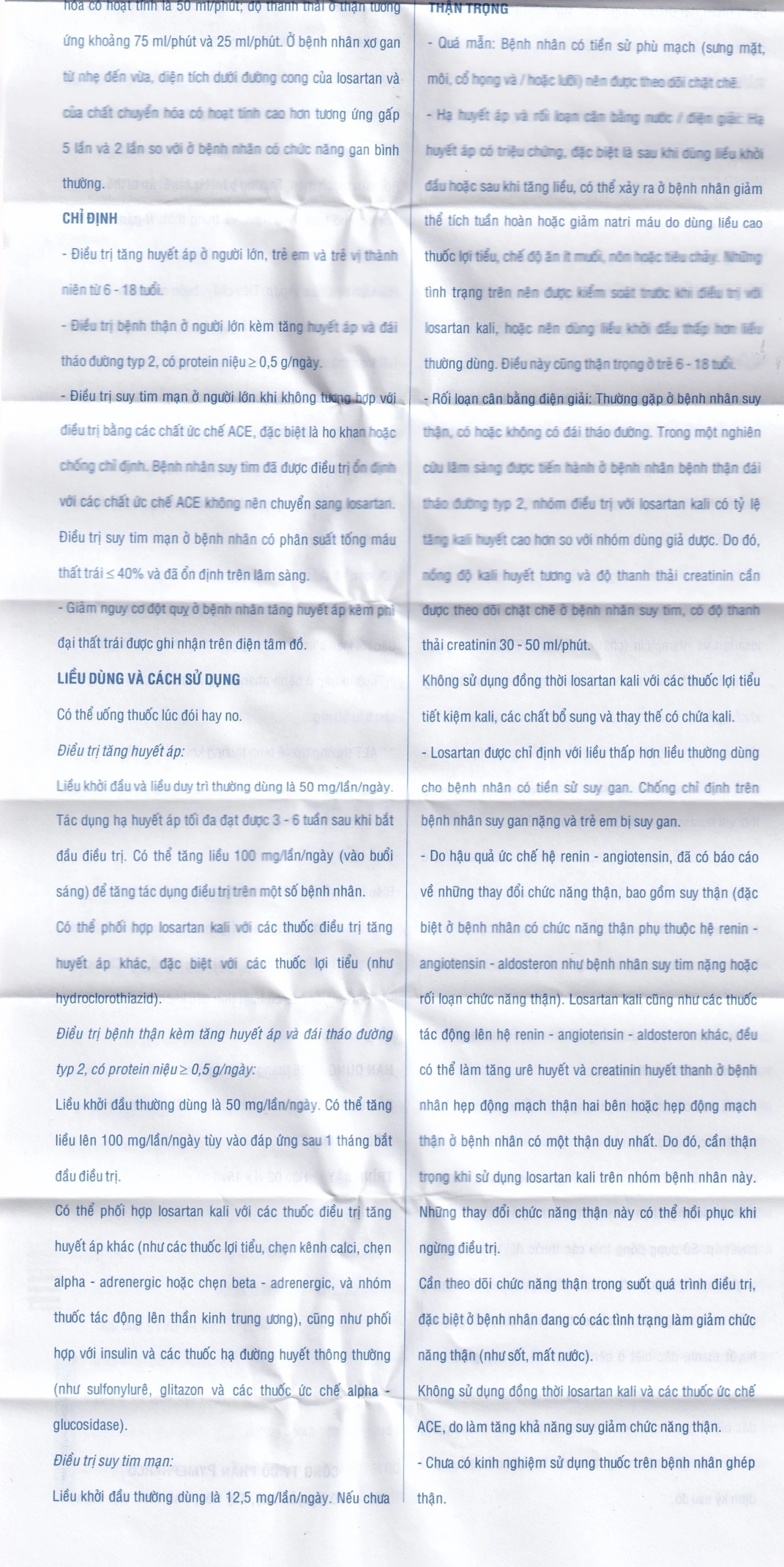 Thuốc Pyzacar 50 Pymepharco chống tăng huyết áp (2 vỉ x 15 viên)