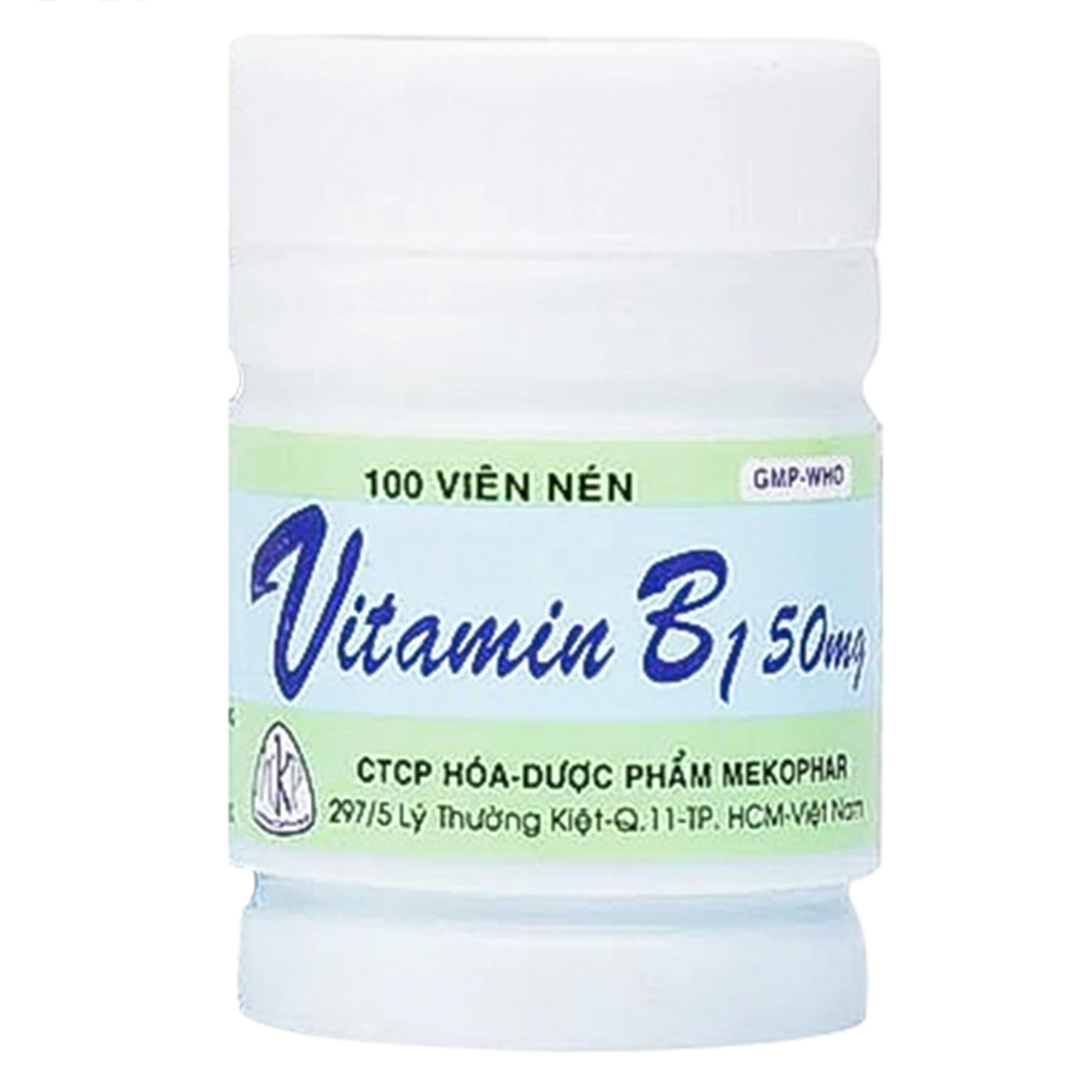 Thuốc Vitamin B1 50mg Mekophar điều trị thiếu Vitamin B (100 viên)