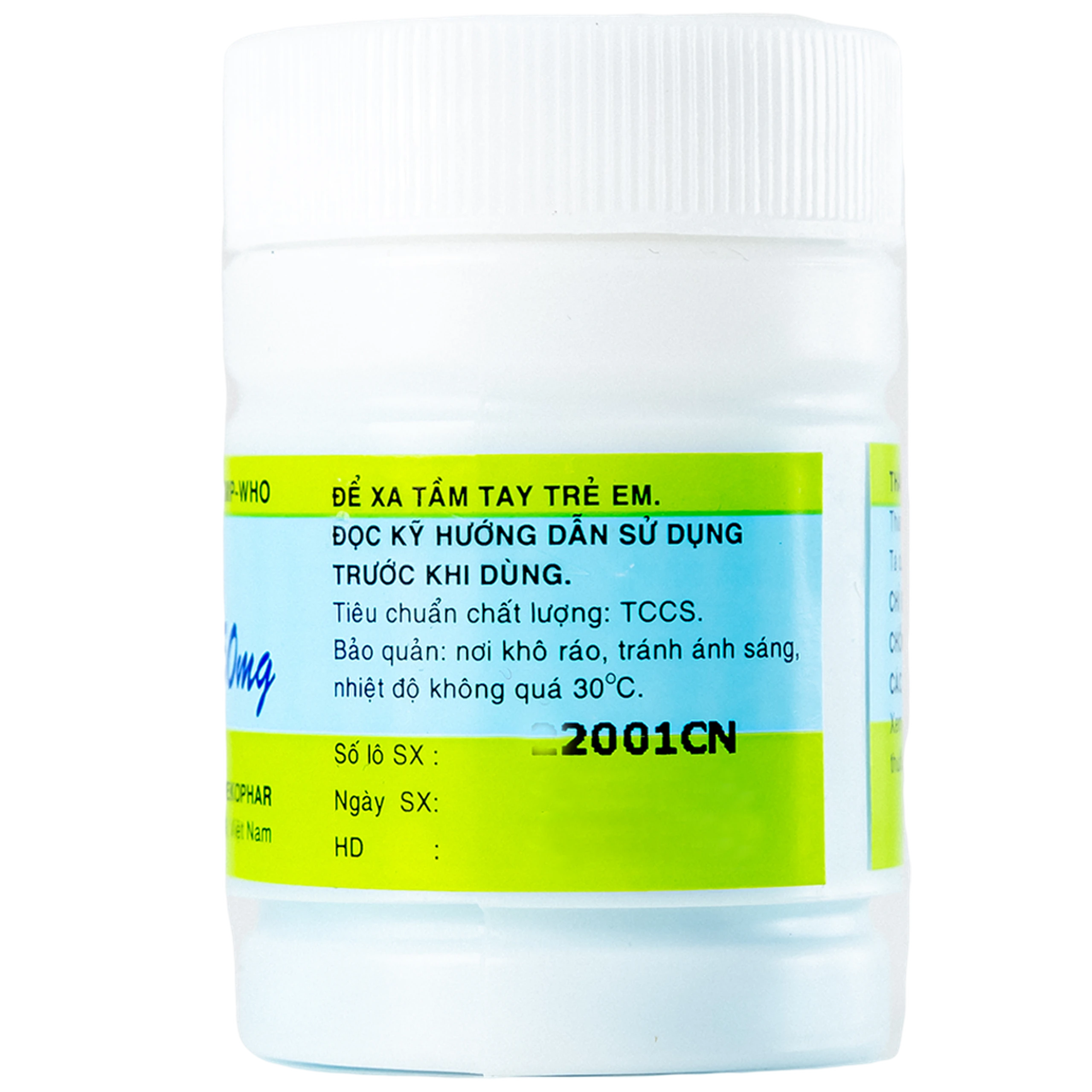 Thuốc Vitamin B1 50mg Mekophar điều trị thiếu Vitamin B (100 viên)