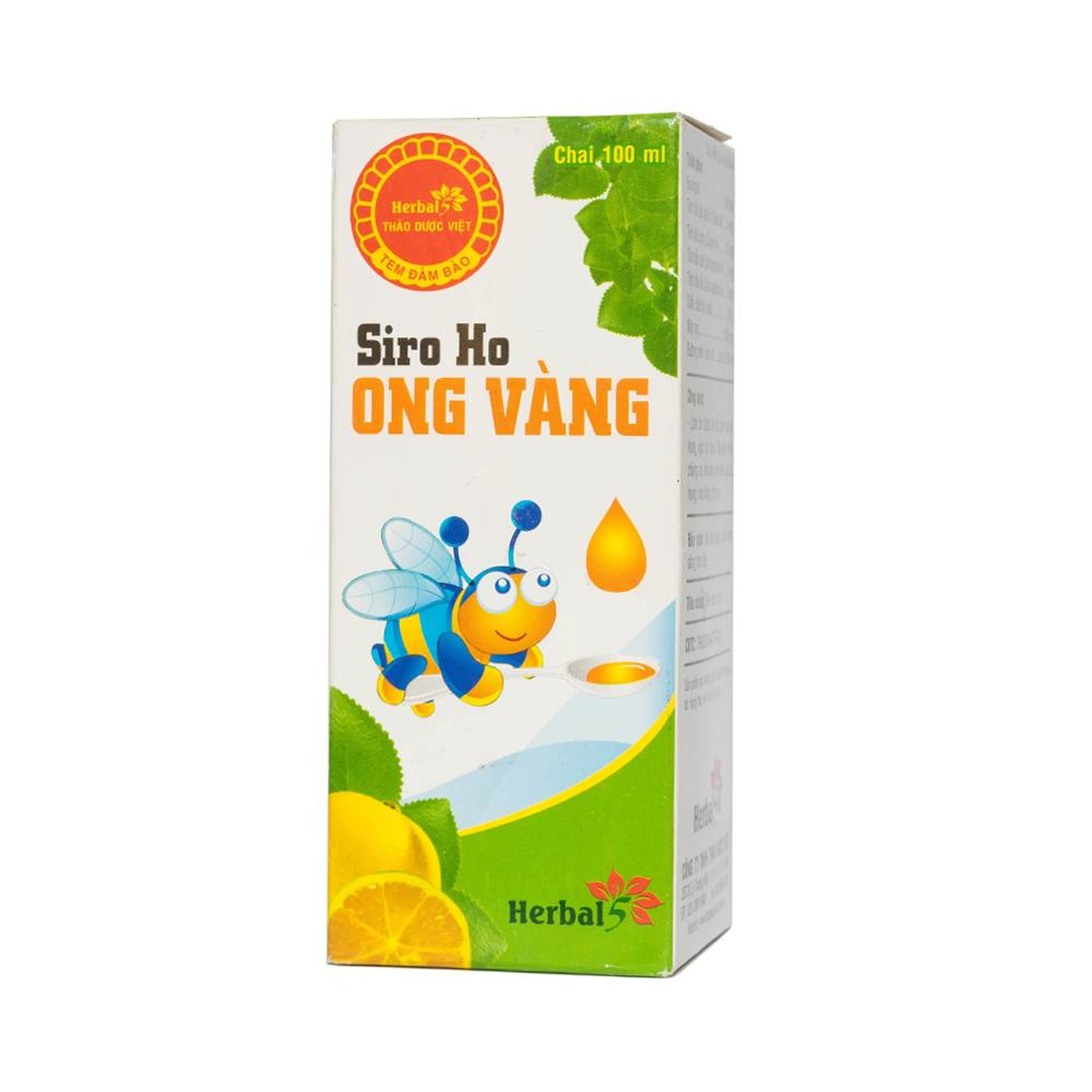 Siro ho Ong Vàng Thảo Dược Việt (100ml)
