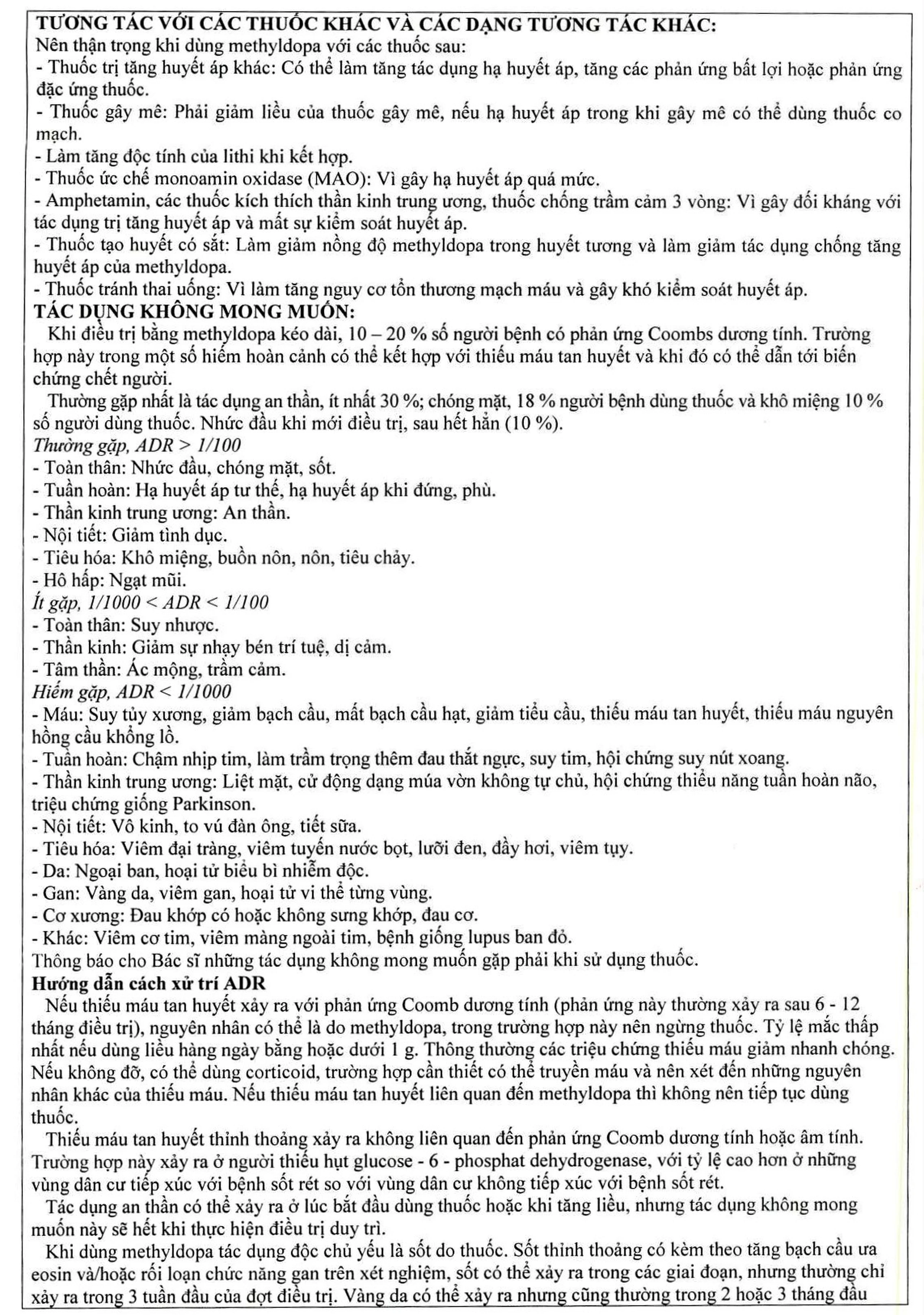 Thuốc Domepa 250mg Domesco điều trị tăng huyết áp (10 vỉ x 10 viên)