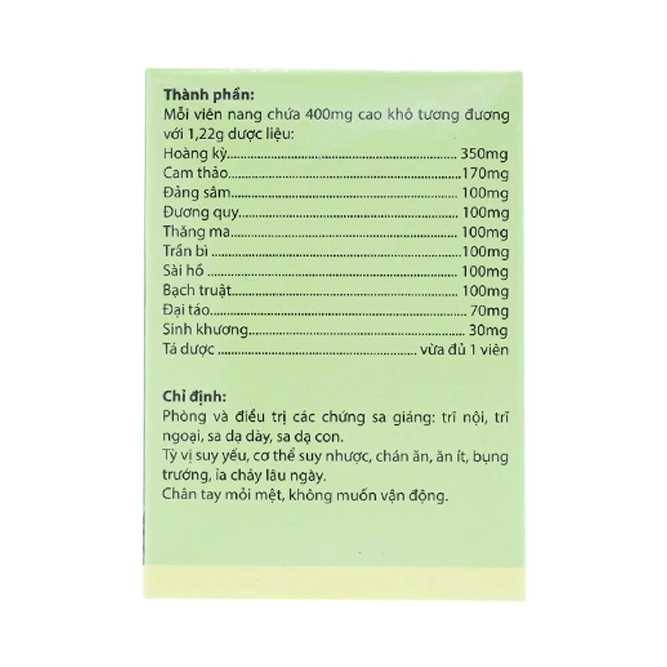 Thuốc thảo dược Thăng Trĩ Nam Dược hỗ trợ phòng và điều trị trĩ nội, trĩ ngoại (5 vỉ x 10 viên)