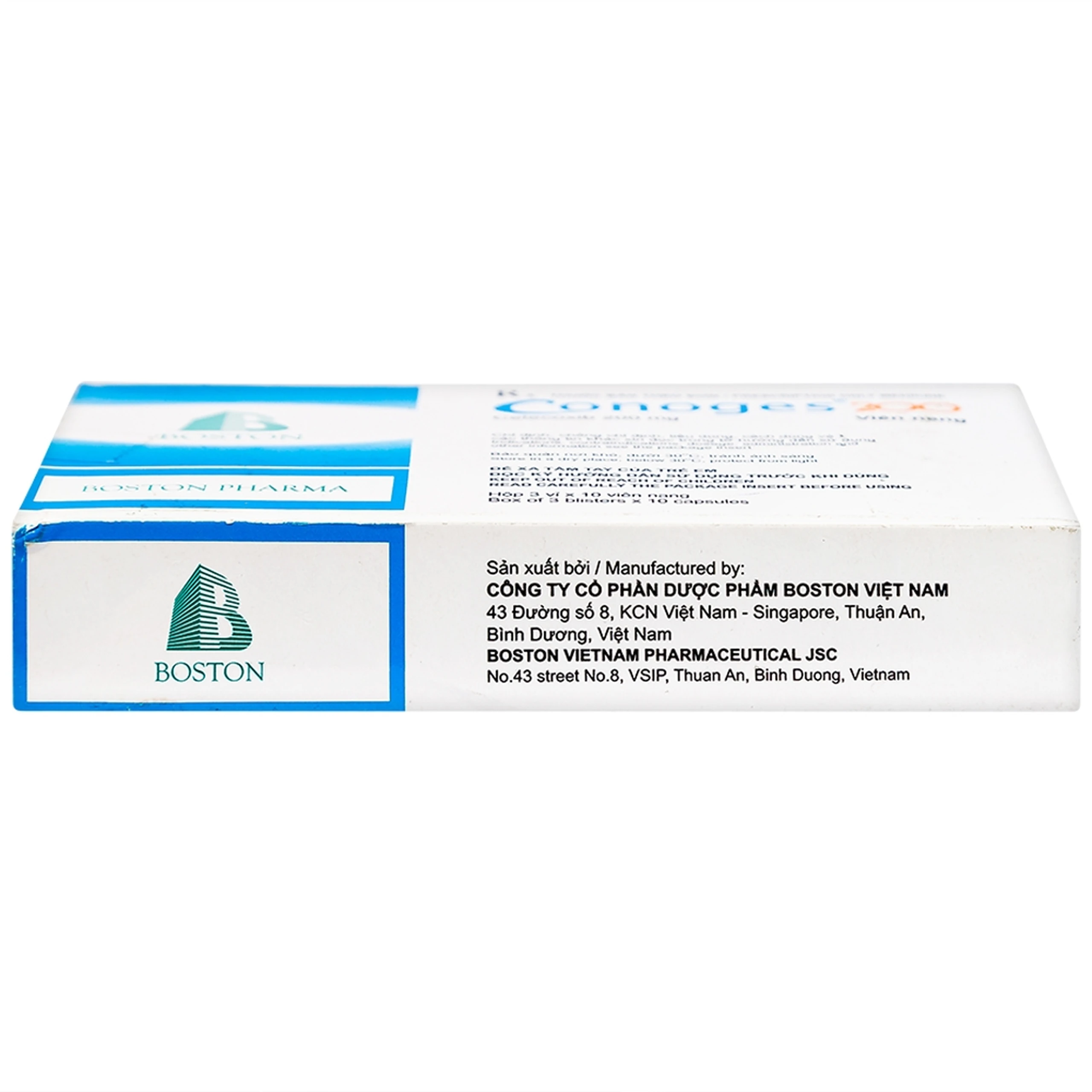 Thuốc Conoges 200 Boston điều trị triệu chứng viêm xương khớp, viêm khớp dạng thấp (30 viên)