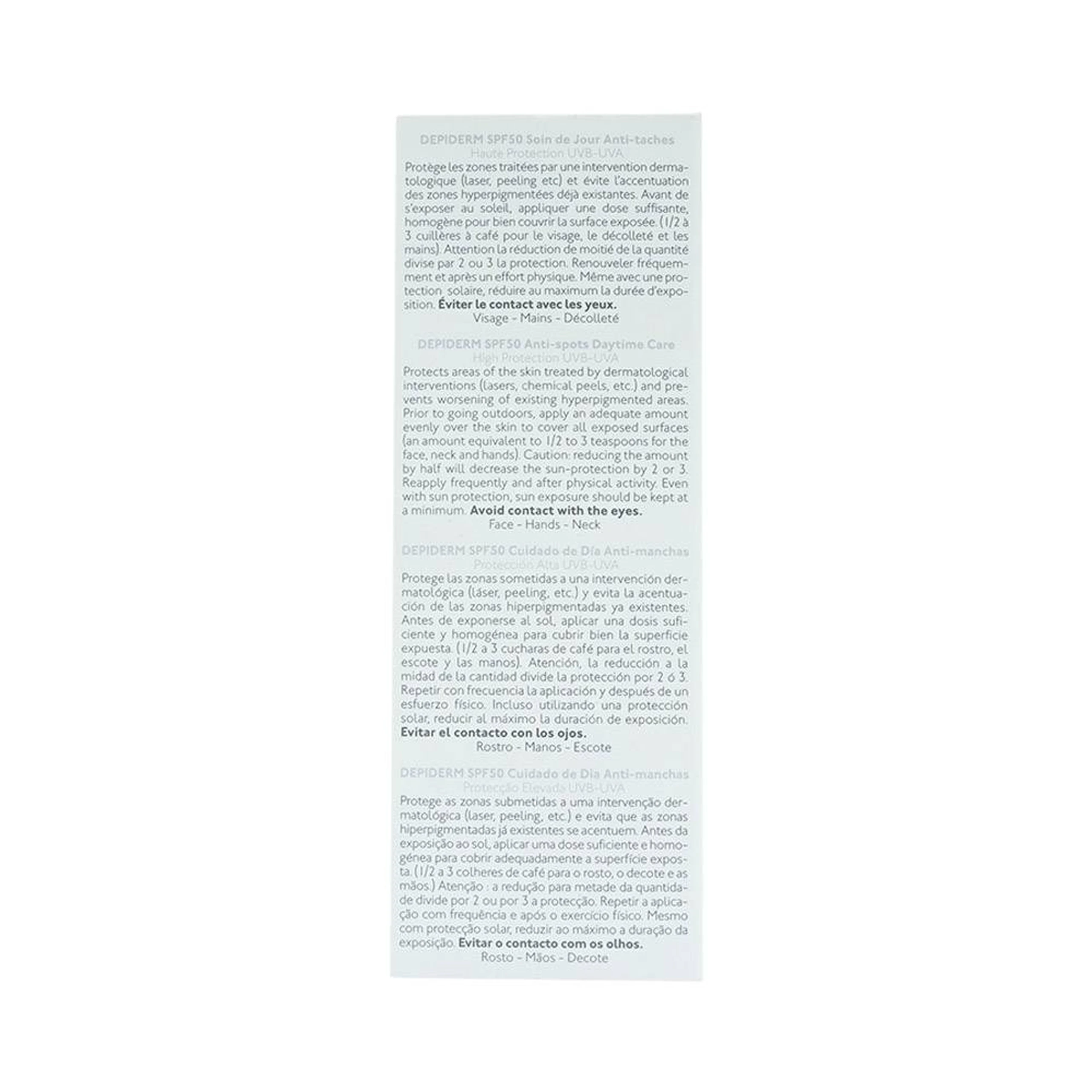 Kem chăm sóc da ban ngày ngăn ngừa nám, tàn nhang Uriage Depiderm SPF50 (30ml)