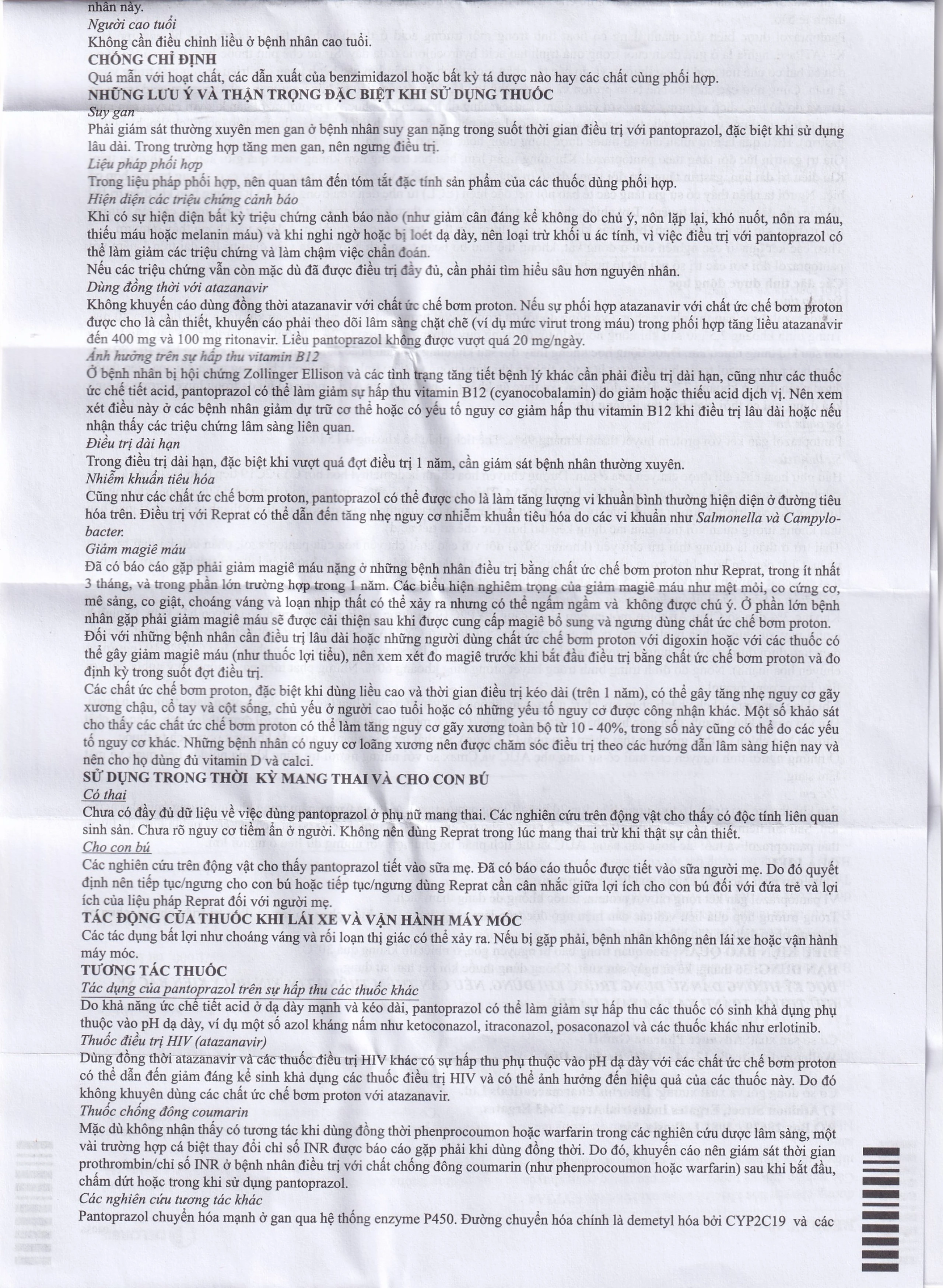 Thuốc Reprat 40mg Delorbis điều trị trào ngược dạ dày, thực quản (2 vỉ x 10 viên)