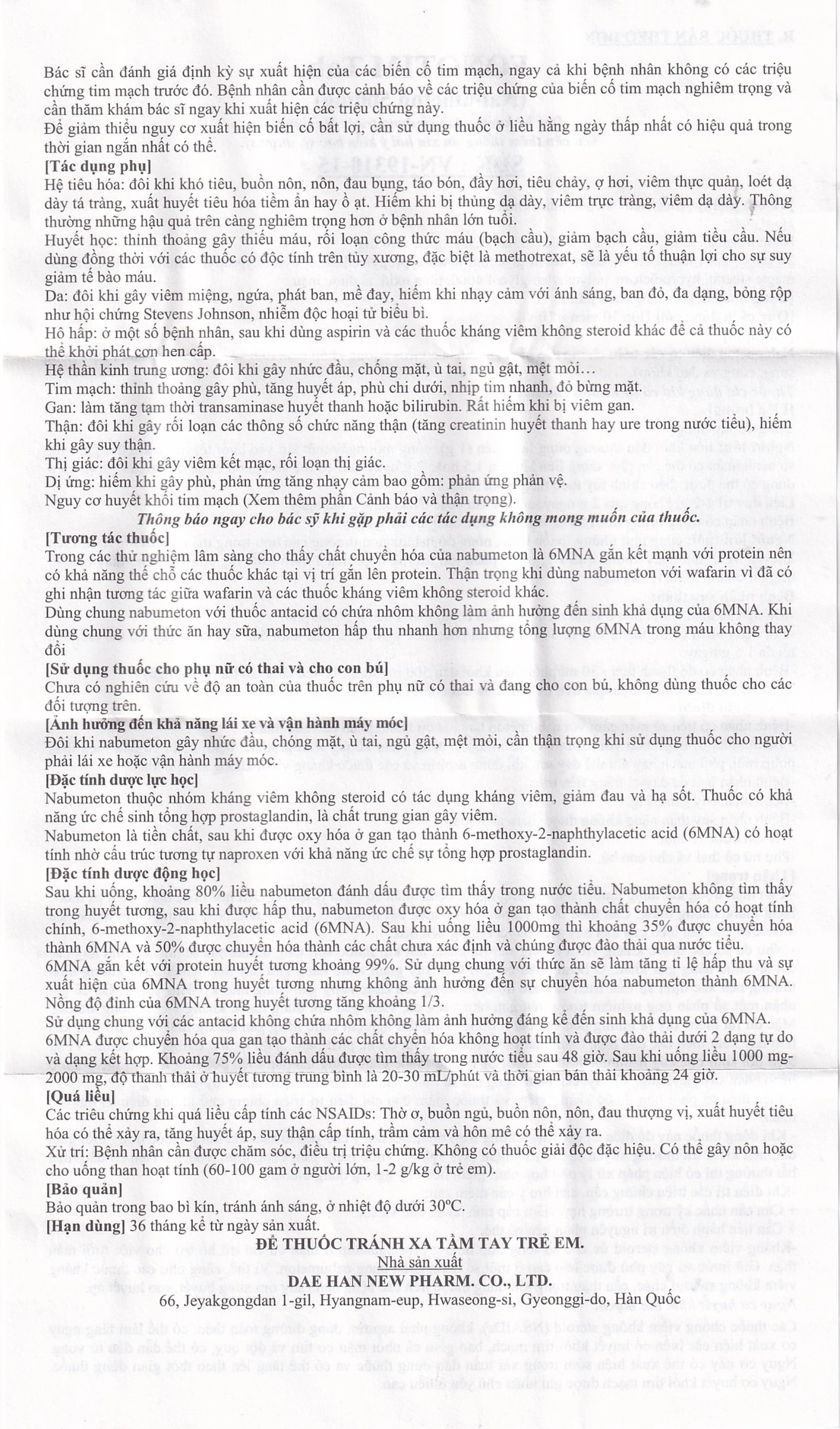 Thuốc Fonotim điều trị viêm xương khớp mạn tính, viêm khớp dạng thấp (10 vỉ x 10 viên)