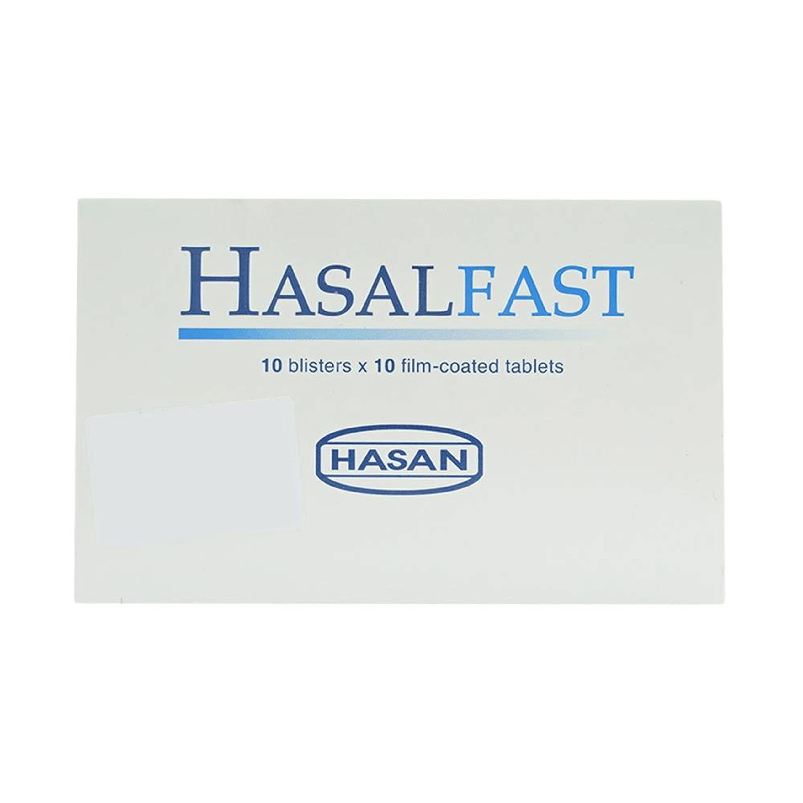 Thuốc Hasalfast Hasan điều trị viêm mũi dị ứng theo mùa, mày đay mạn tính vô căn (10 vỉ x 10 viên)