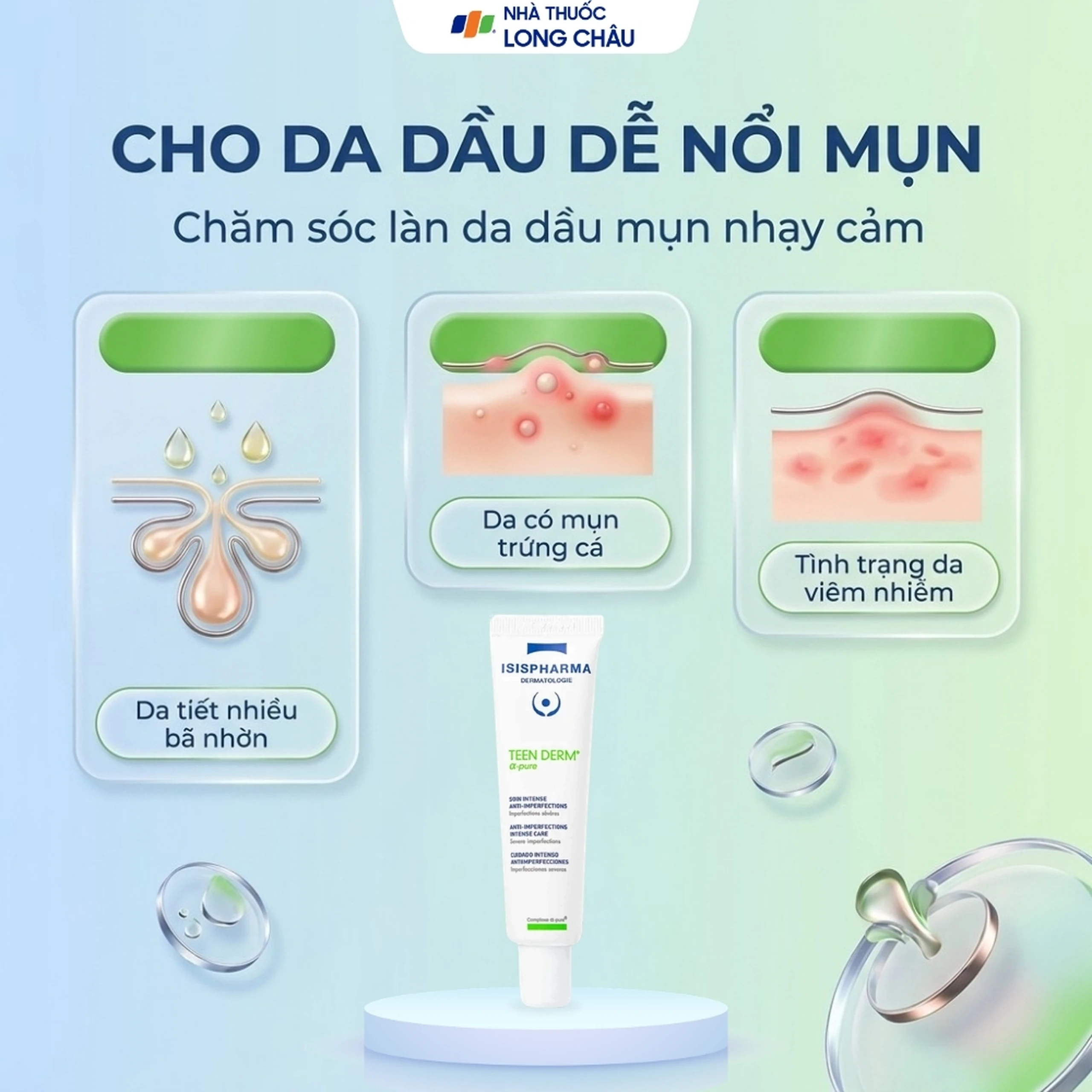 Kem dưỡng Isis Teen Derm Alpha Pure giảm mụn trứng cá (30ml) 4