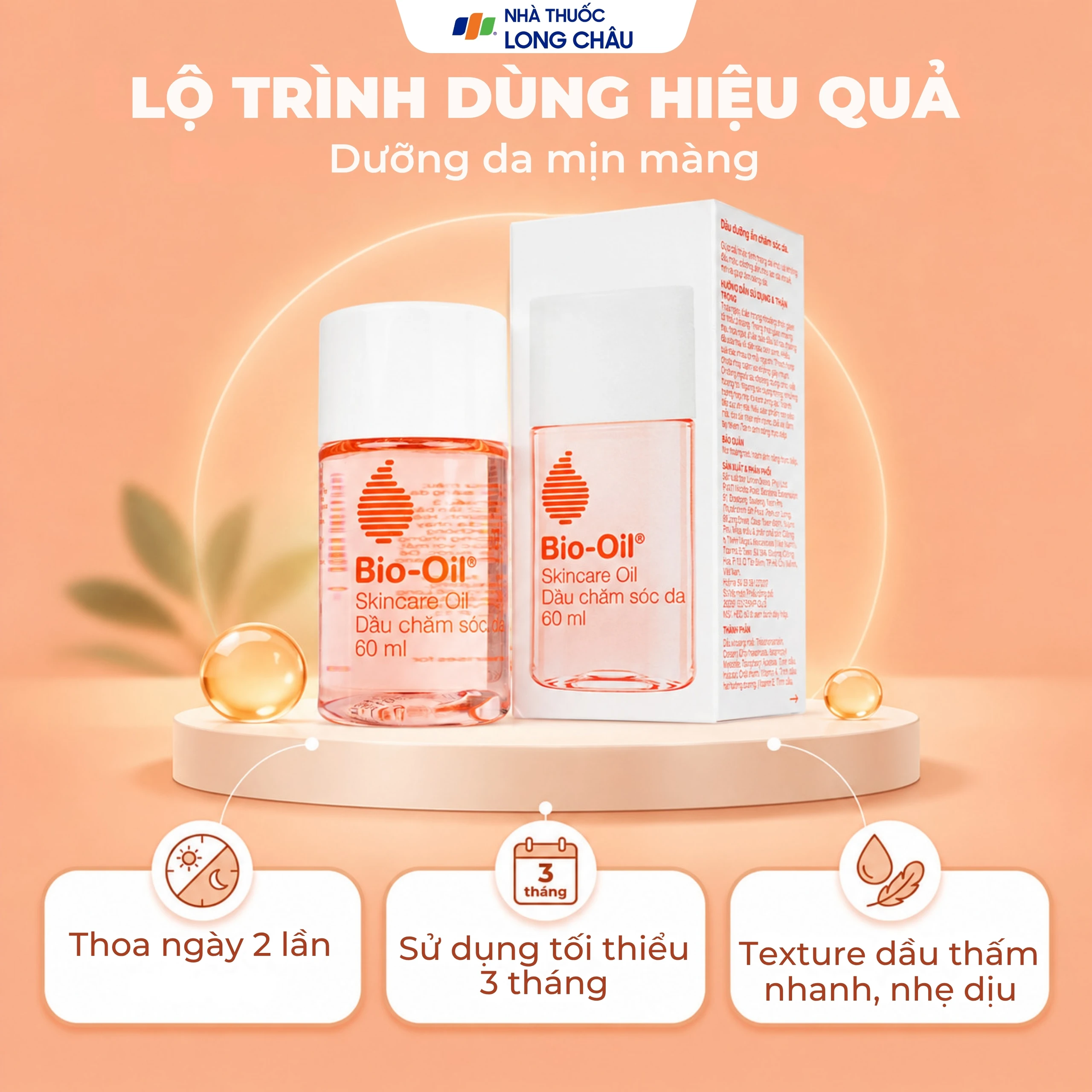 Dầu dưỡng da Bio-Oil Specialist Skincare Oil chăm sóc da bị sẹo, vết rạn, da không đều màu (60ml) 5
