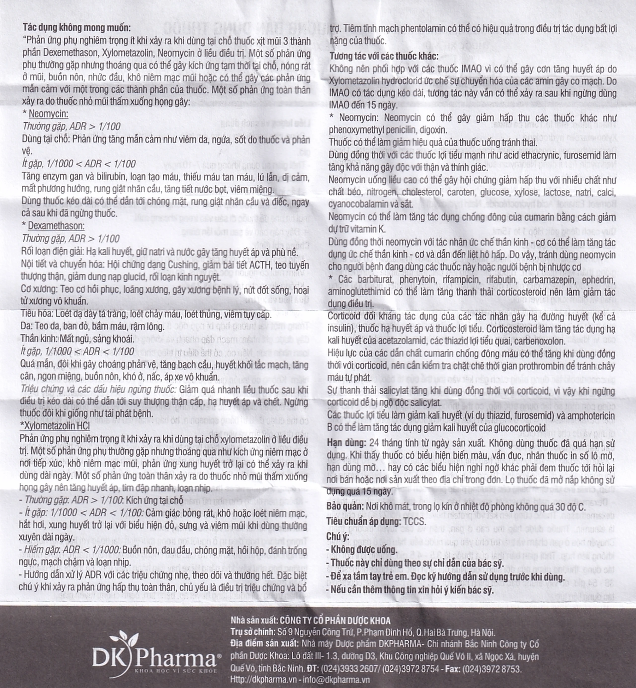 Thuốc xịt mũi Aladka điều trị viêm mũi, viêm xoang, viêm mũi dị ứng (15ml)