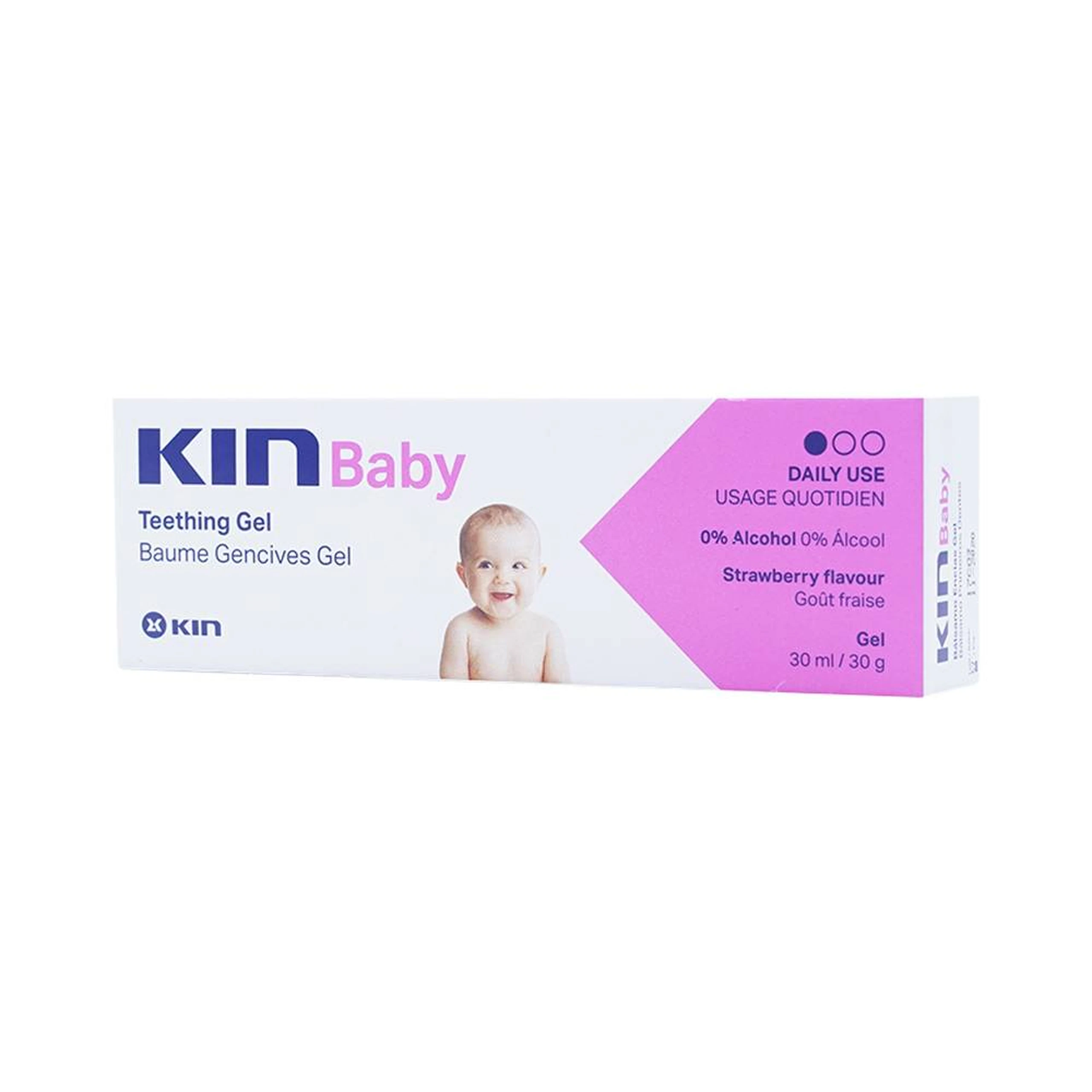 Gel bôi giảm đau mọc răng cho trẻ em Kin Baby Teething 30ml