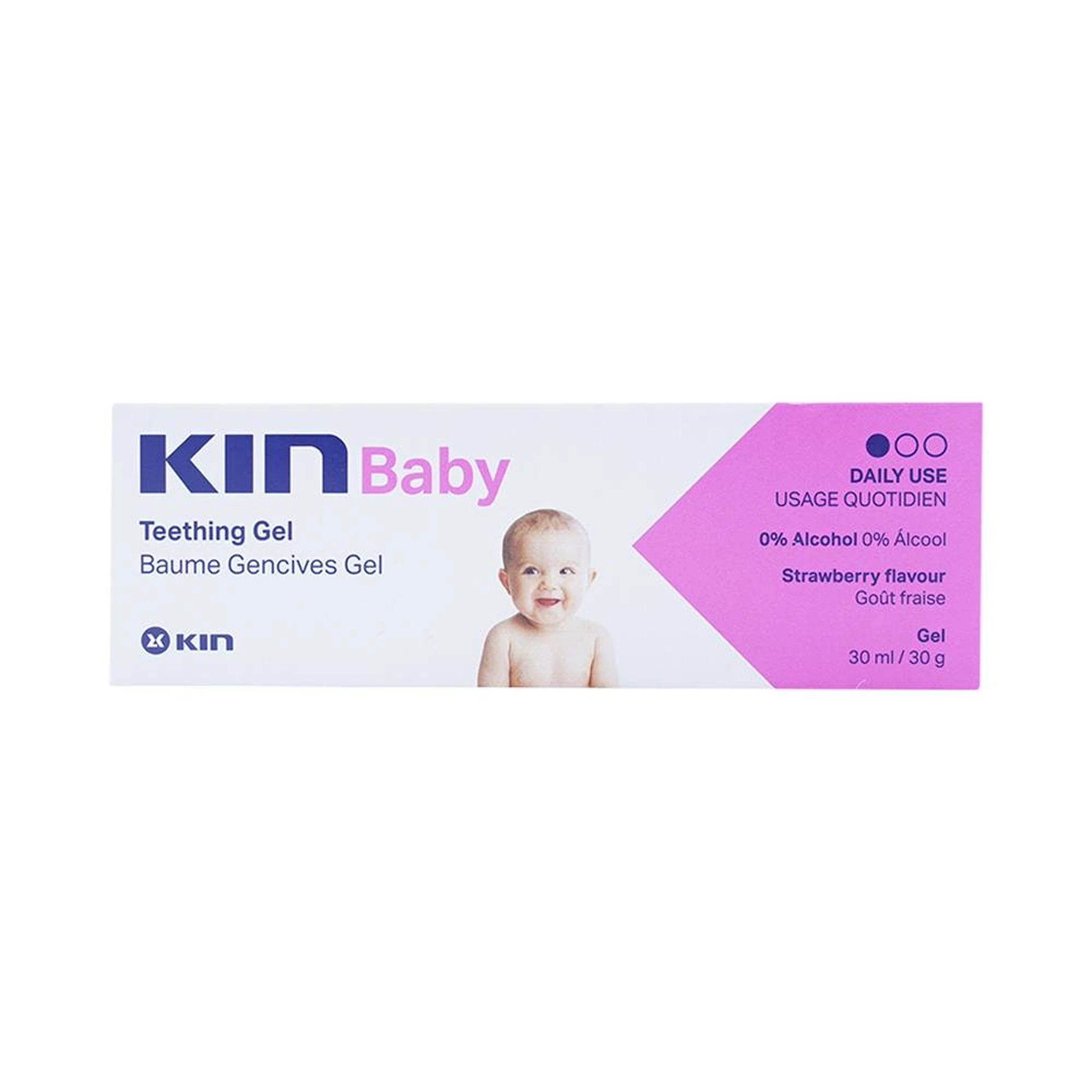 Gel bôi giảm đau mọc răng cho trẻ em Kin Baby Teething 30ml