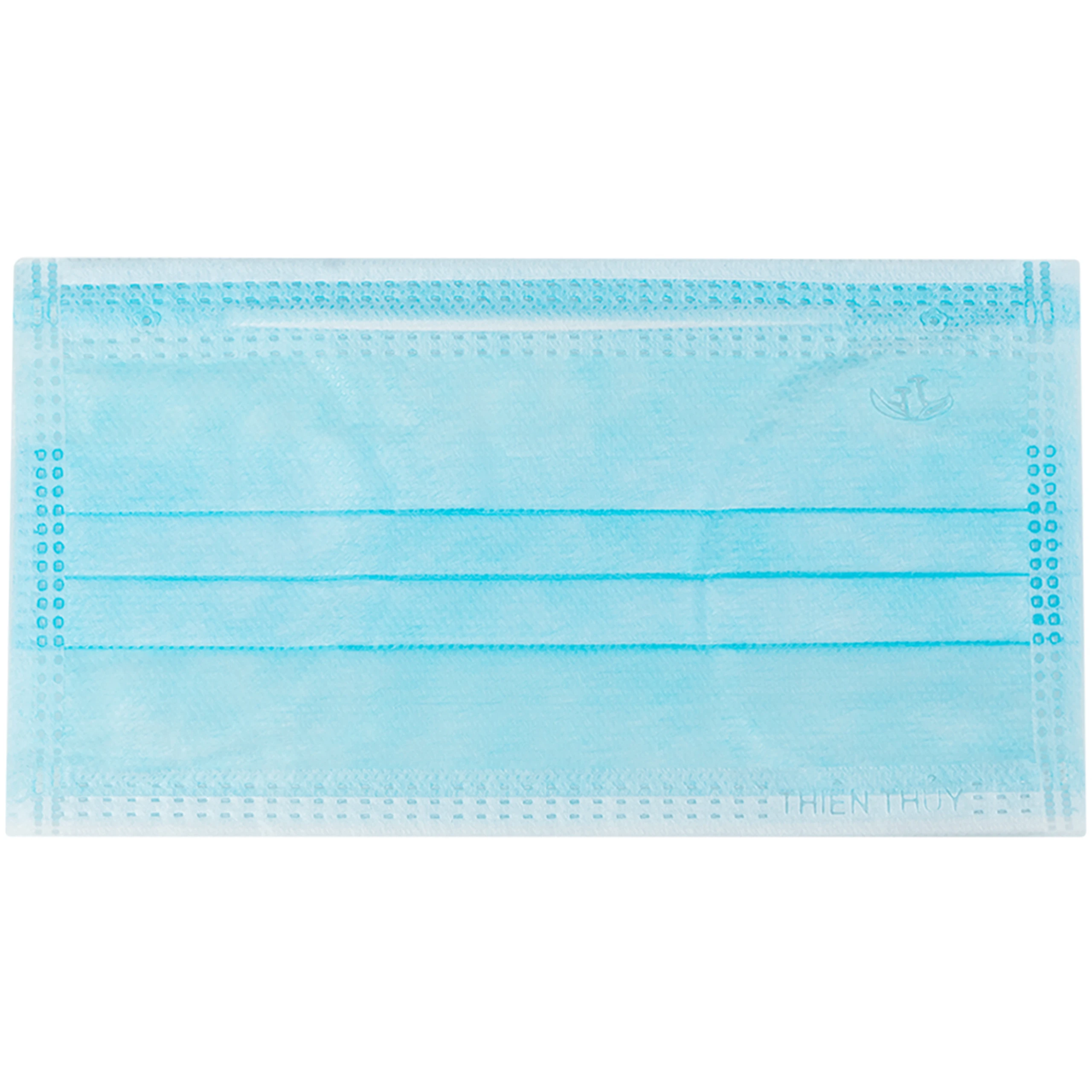 Khẩu trang 3 lớp Thiên Thủy màu xanh (50 cái)