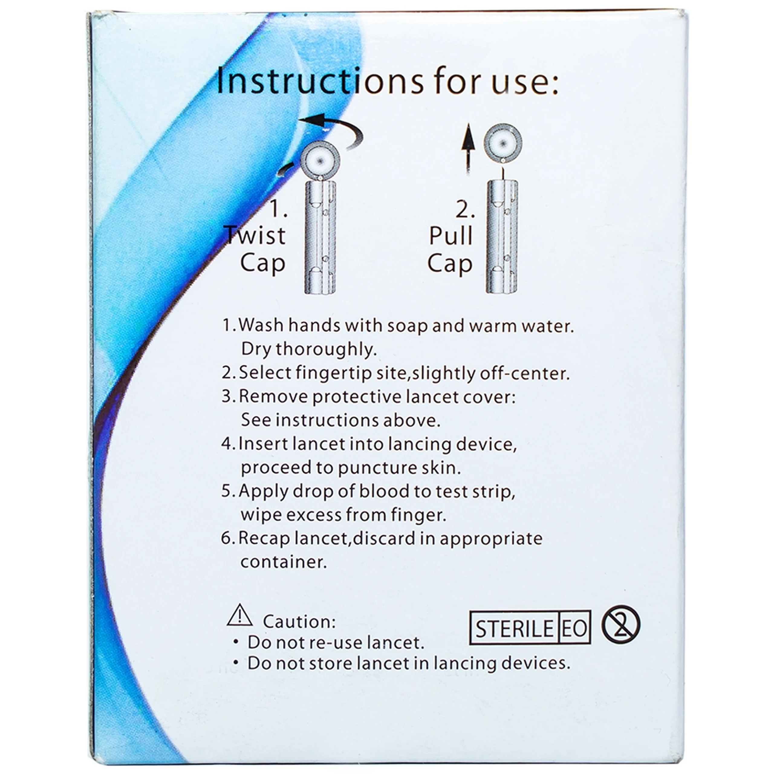 Kim lấy máu Linkfar blood lancets 28G (100 cái)