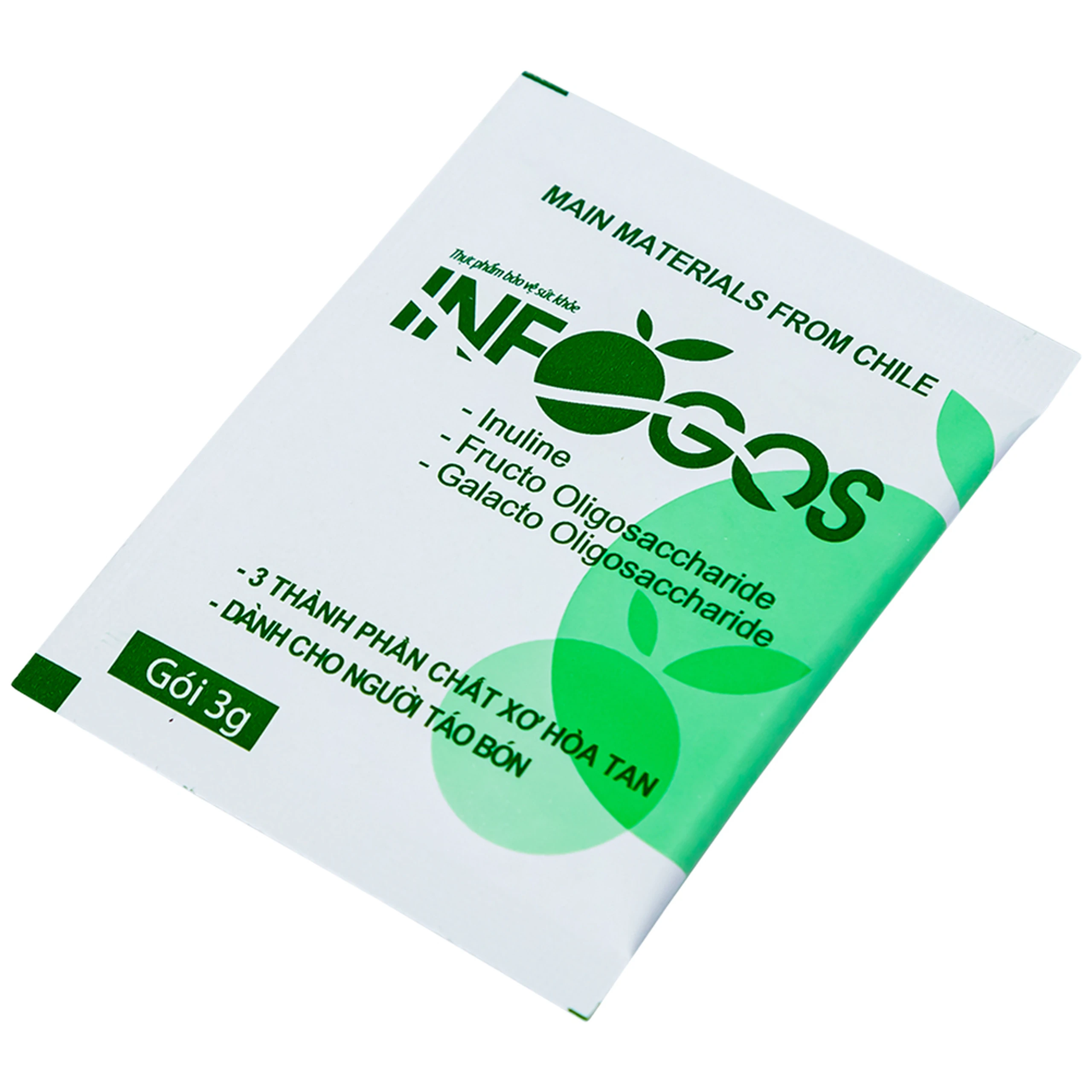 Bột hòa tan giúp giảm táo bón Infogoss IAP (30 gói)