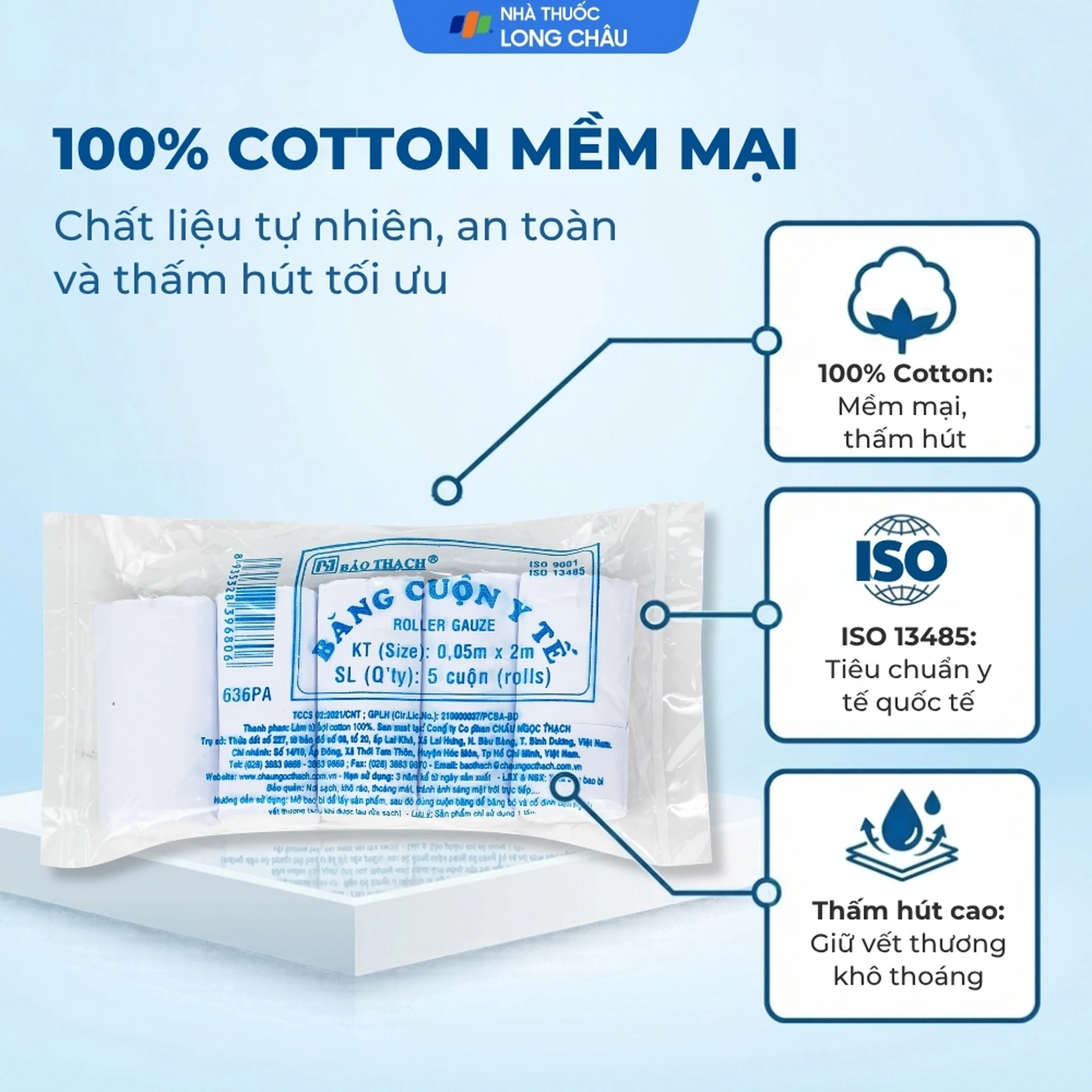 Băng cuộn Bảo Thạch 0.05x2m (5 cuộn) 3