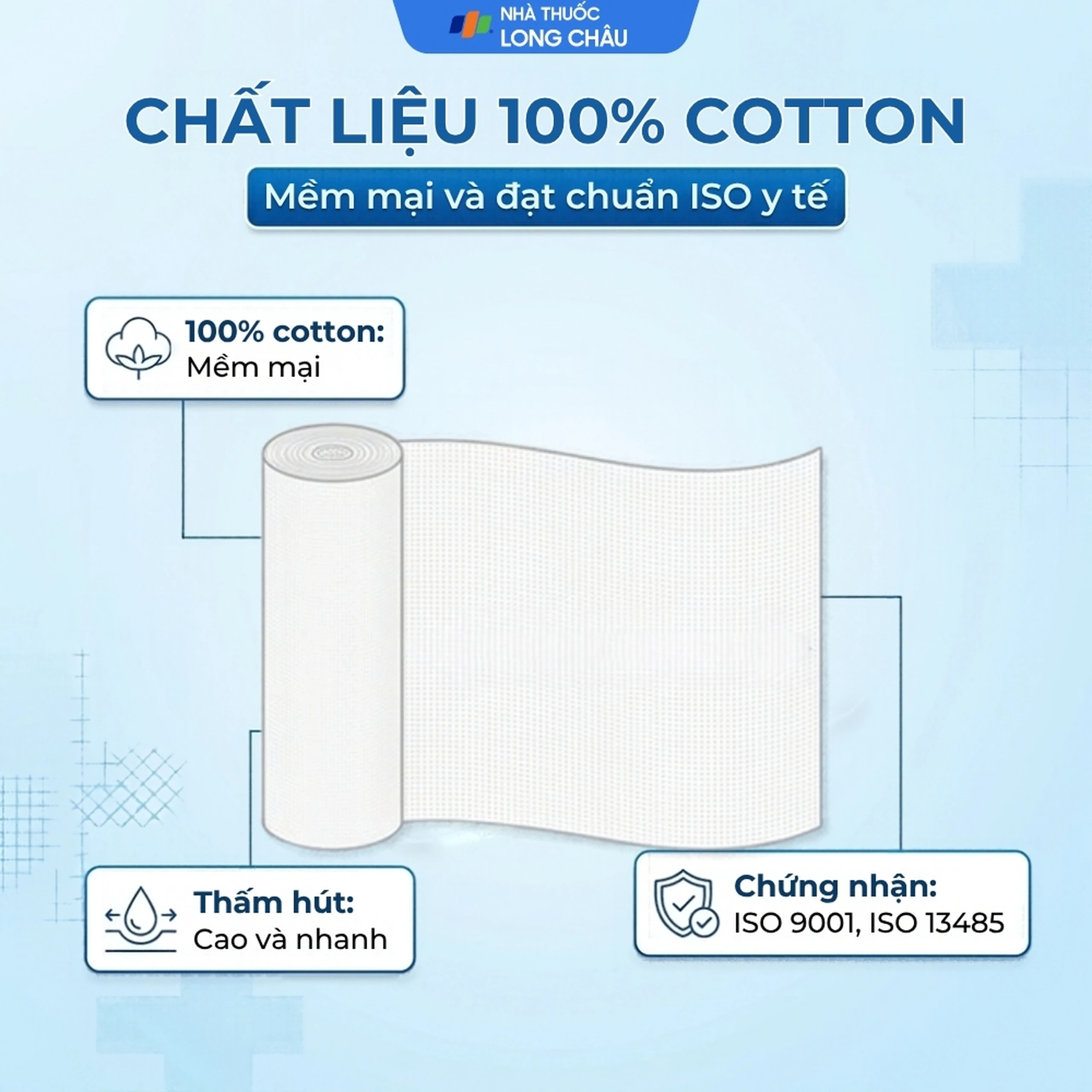 Băng cuộn Bảo Thạch 0.1x2m (5 cuộn) 3