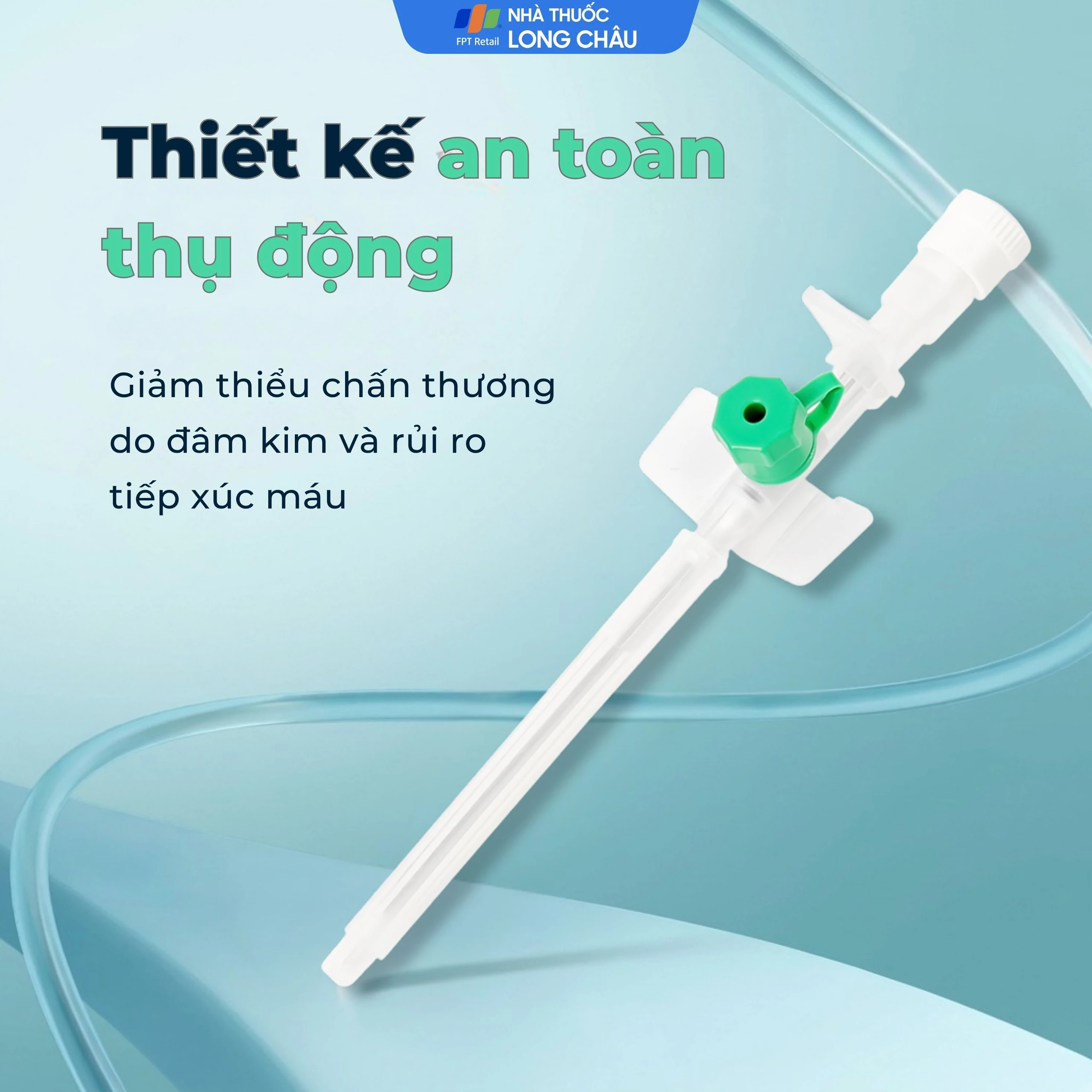 Kim luồn 18G Primaflon Lamed dễ dàng tiêm xuyên qua da và thành mạch 3