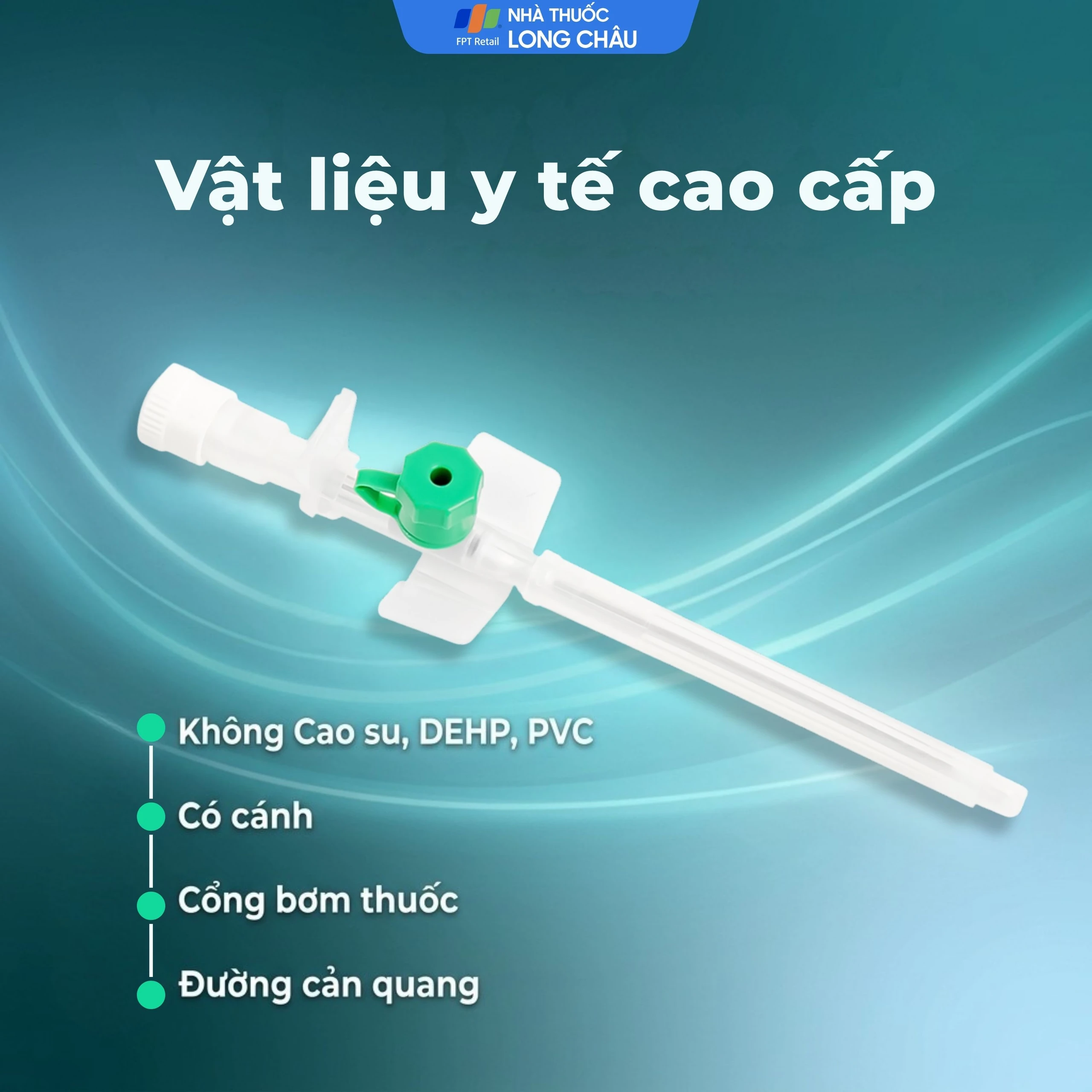 Kim luồn 18G Primaflon Lamed dễ dàng tiêm xuyên qua da và thành mạch 5