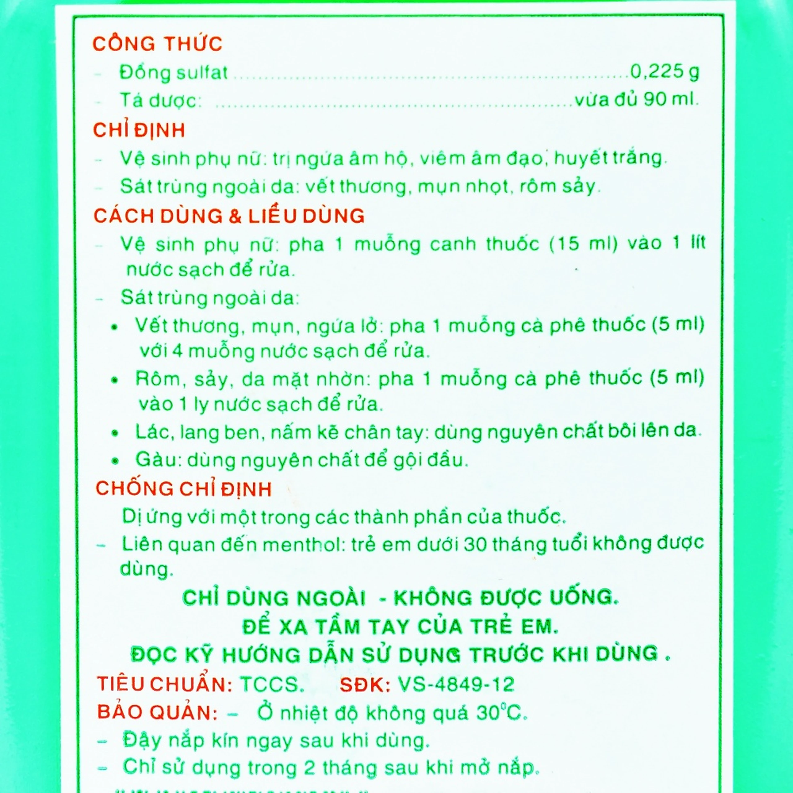 Dung dịch vệ sinh Gynofar Pharmedic điều trị ngứa âm hộ, viêm âm đạo, huyết trắng (90ml)