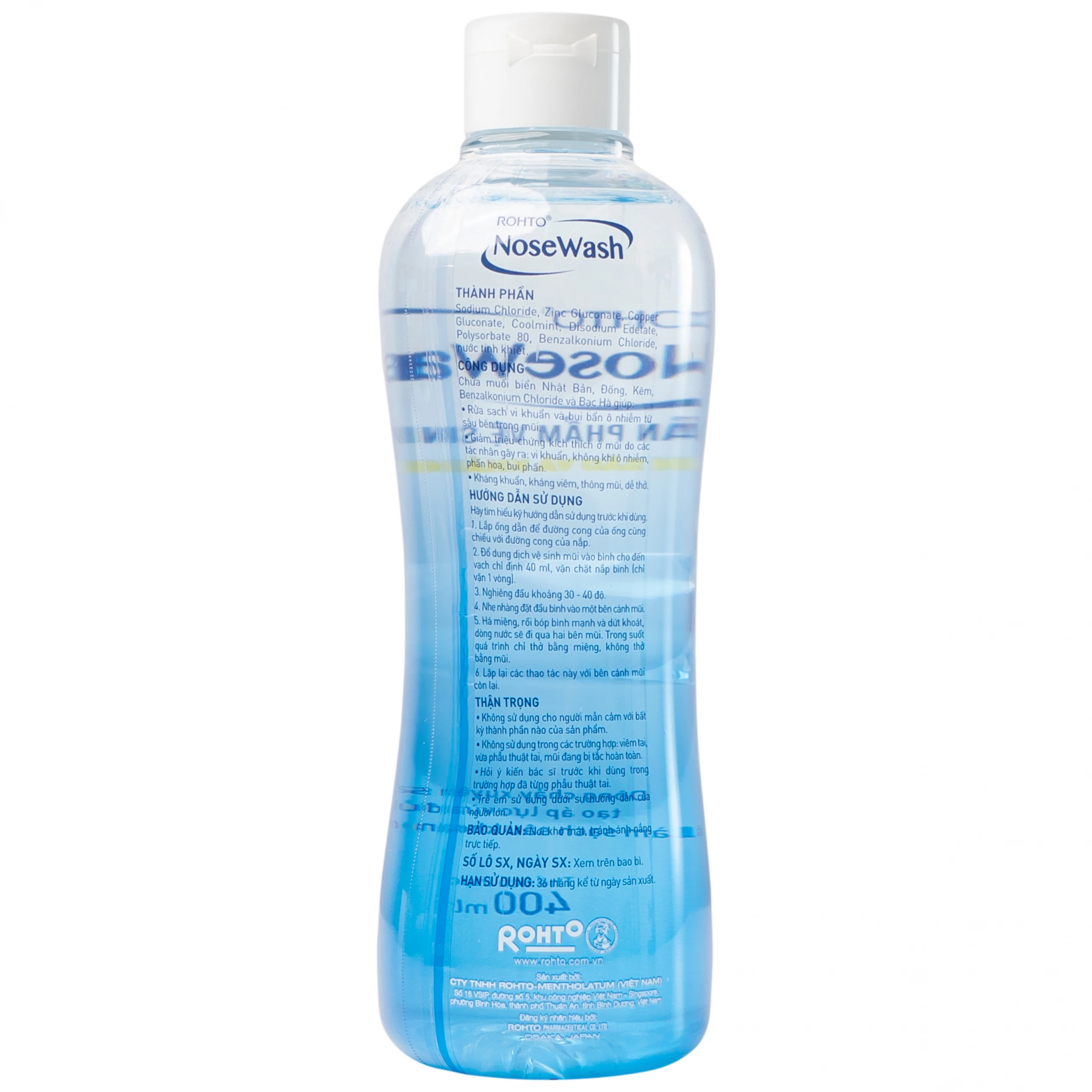 Bộ rửa mũi Rohto Nose Wash 400ml