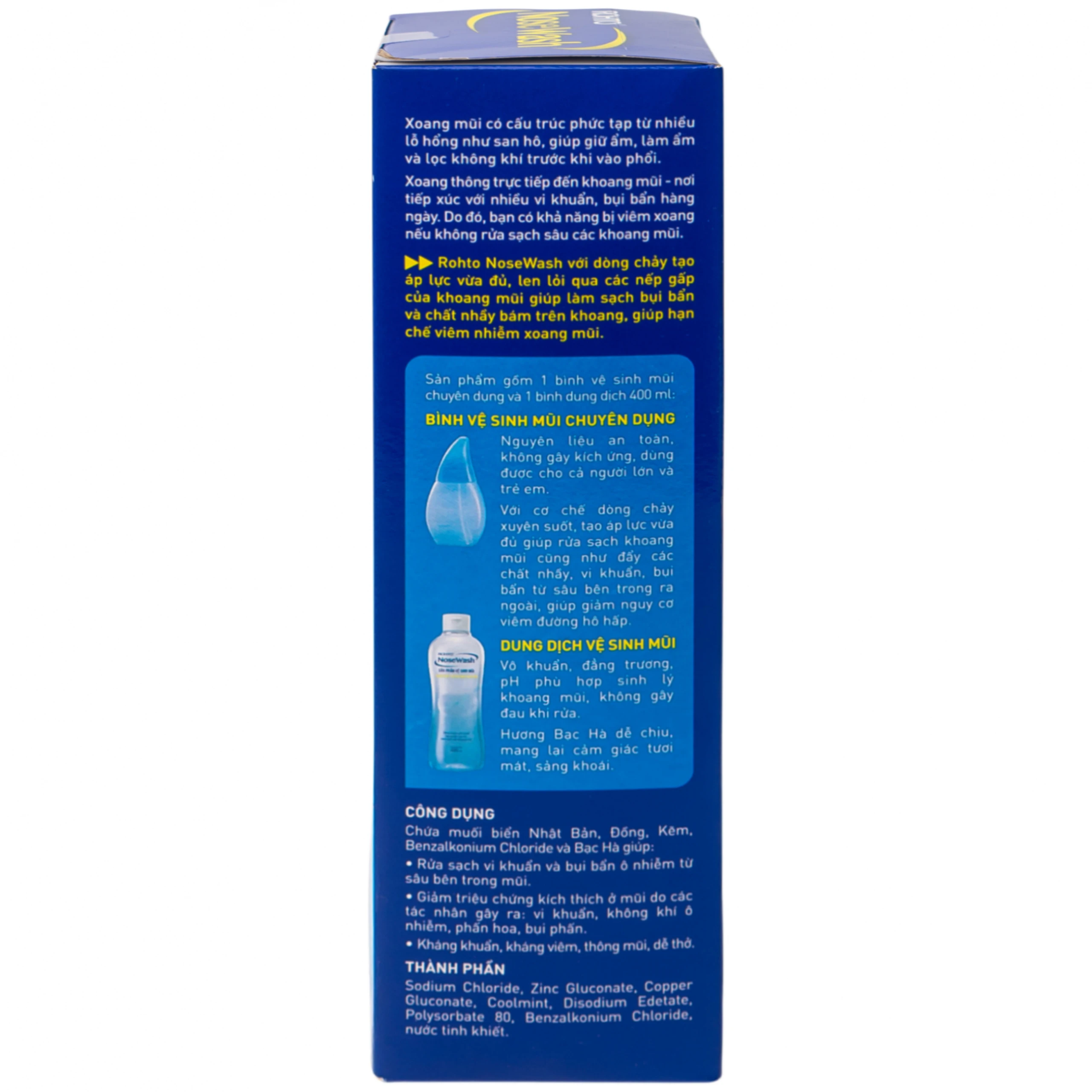 Bộ rửa mũi Rohto Nose Wash 400ml