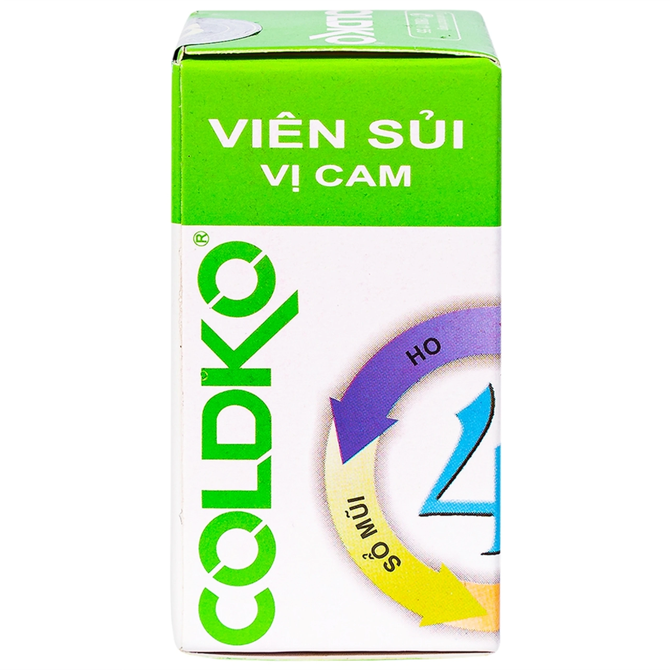 Viên sủi Coldko Nam Hà điều trị triệu chứng cảm cúm (5 viên)