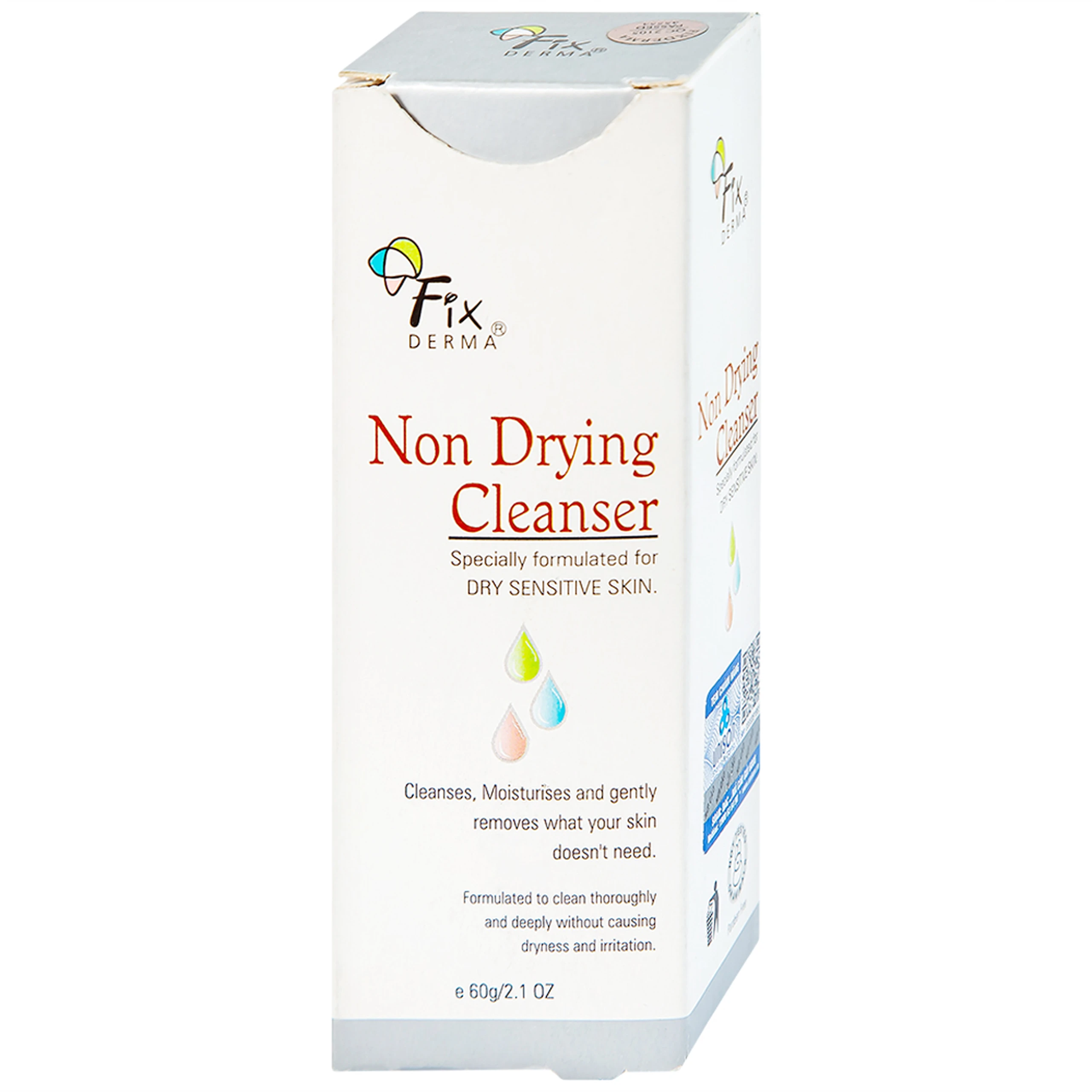 Sữa rửa mặt ngừa mụn Fixderma Non Drying Cleanser 60g