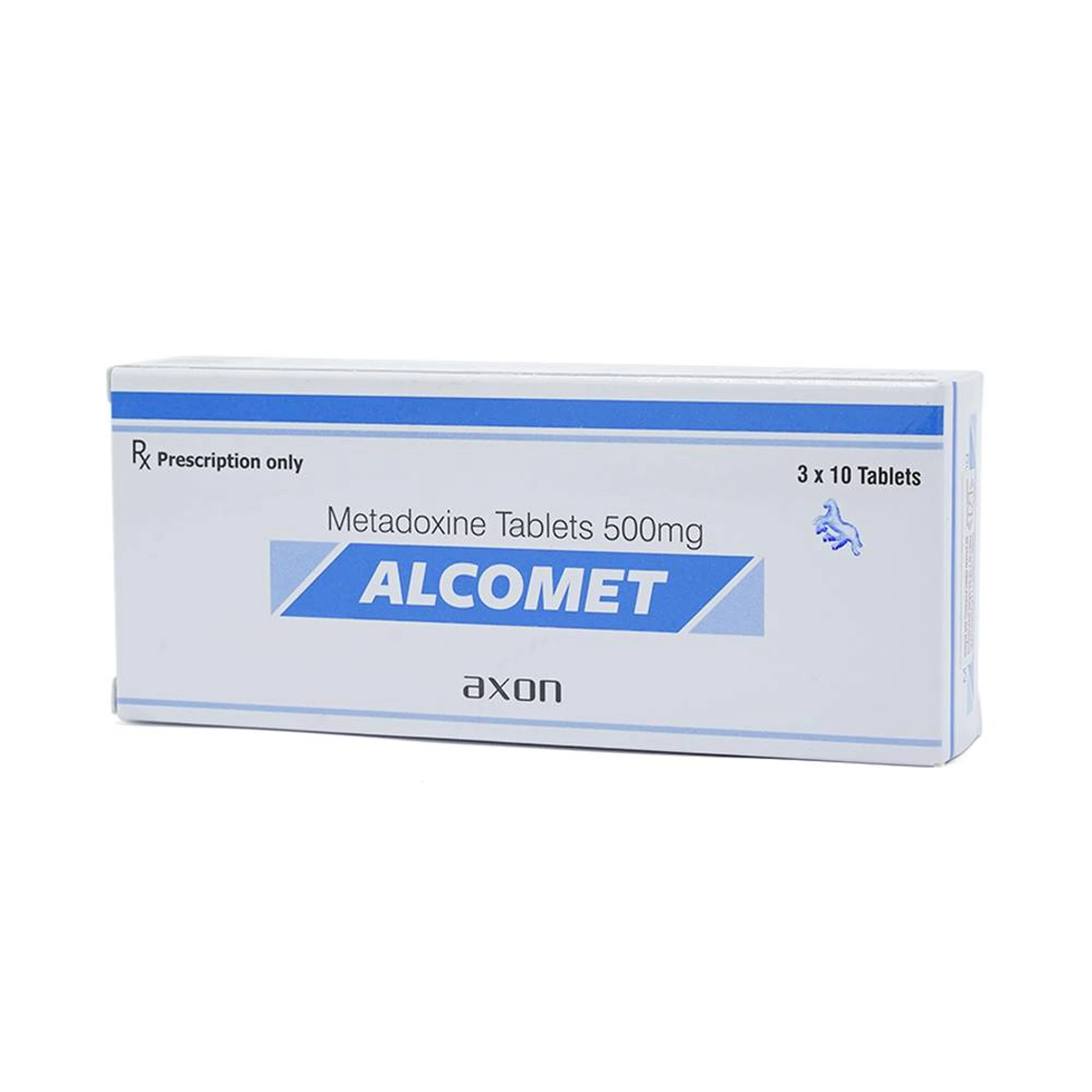 Thuốc Alcomet Axon điều trị nhiễm độc rượu cấp tính, gan nhiễm mỡ do rượu (3 vỉ x 10 viên)