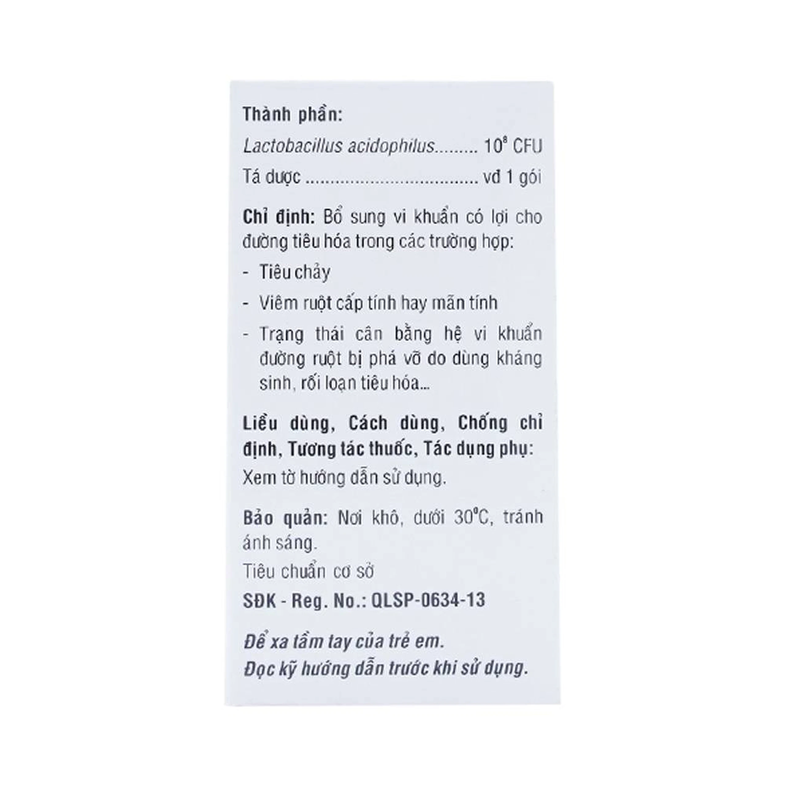 Bột Bailuzym Hasan bổ sung vi khuẩn có lợi cho đường tiêu hóa (30 gói x 1g)