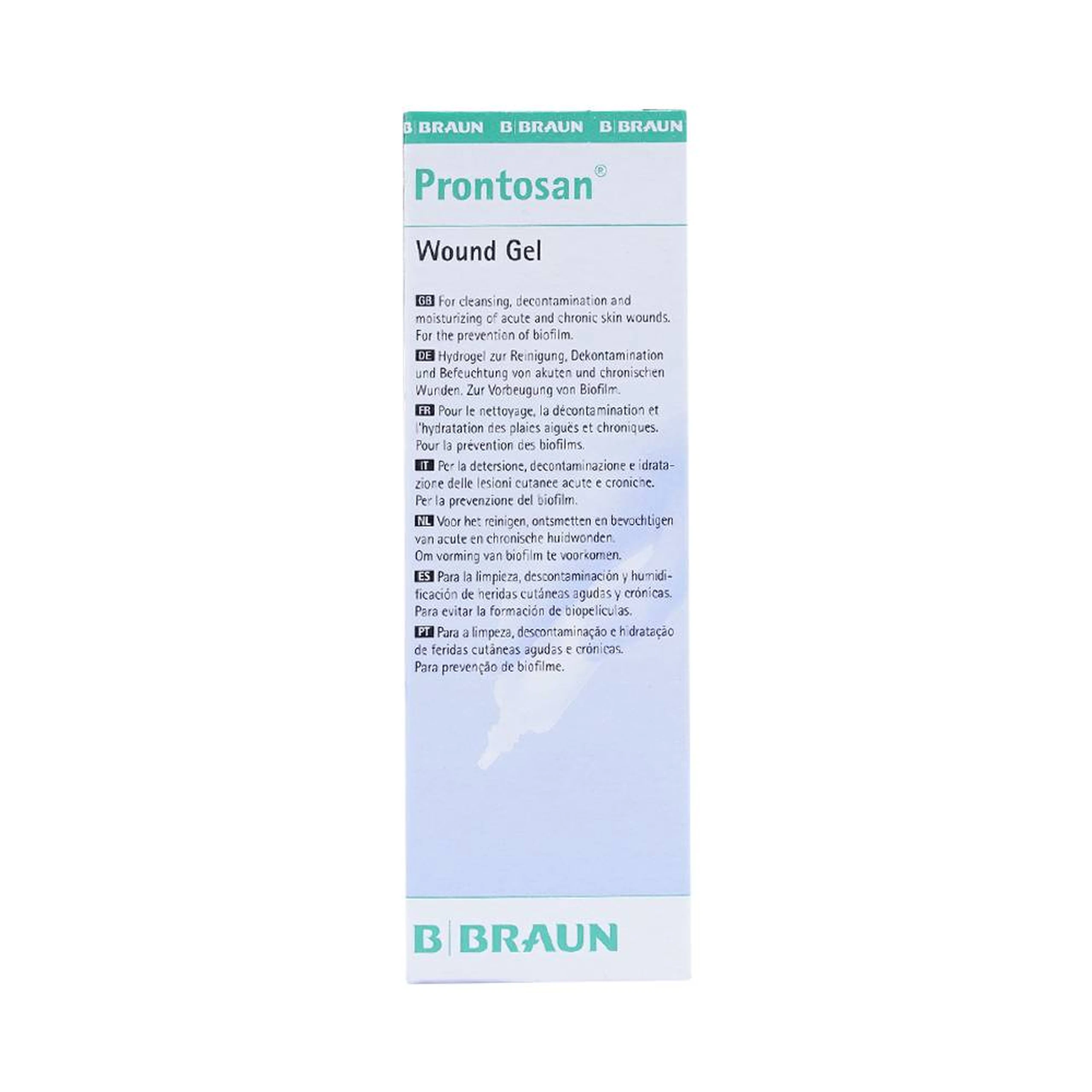 Dung dịch làm mềm vết thương Prontosan Wound-gel Braun 30ml