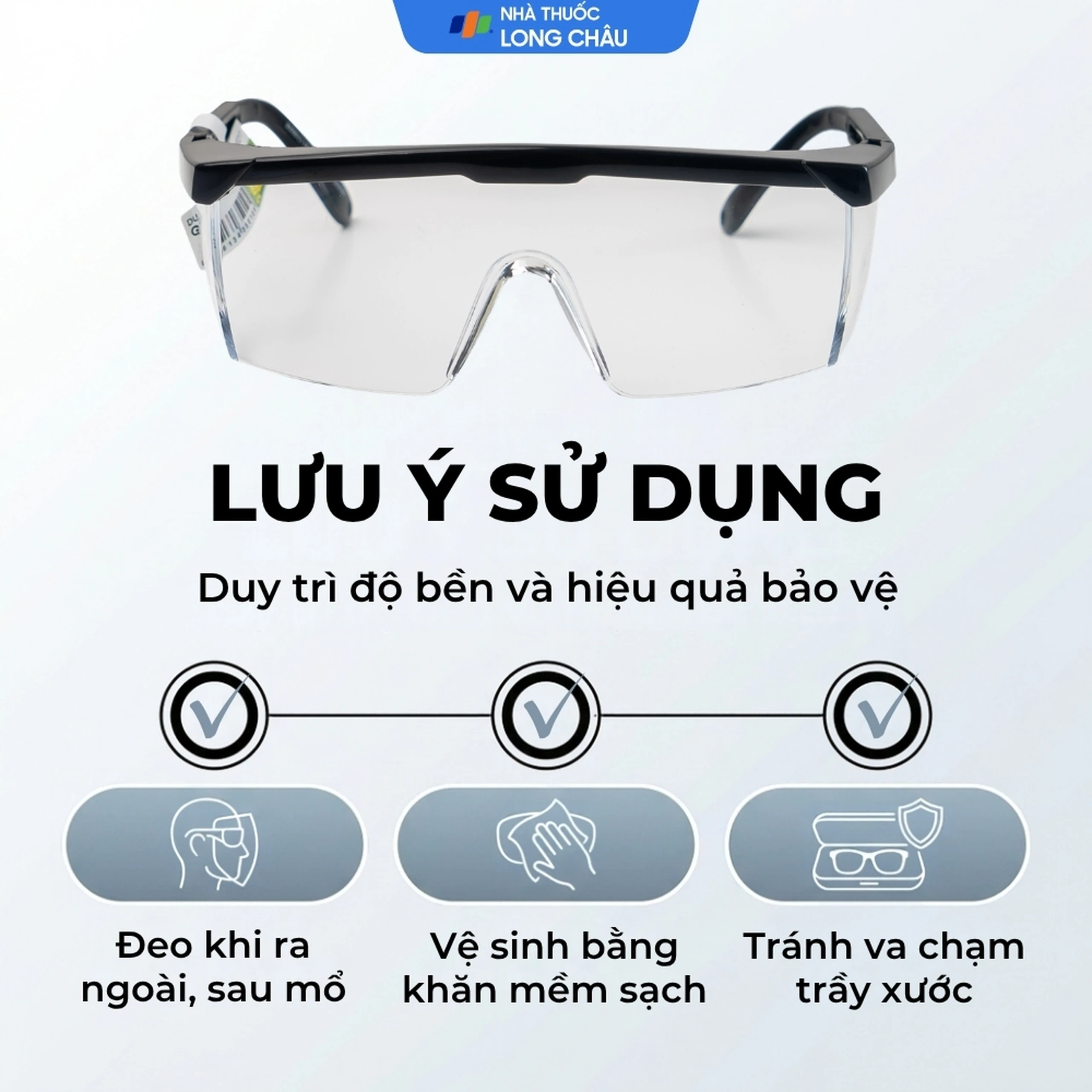 Kính bảo hộ Toàn Đức GB 25 bảo vệ mắt 5
