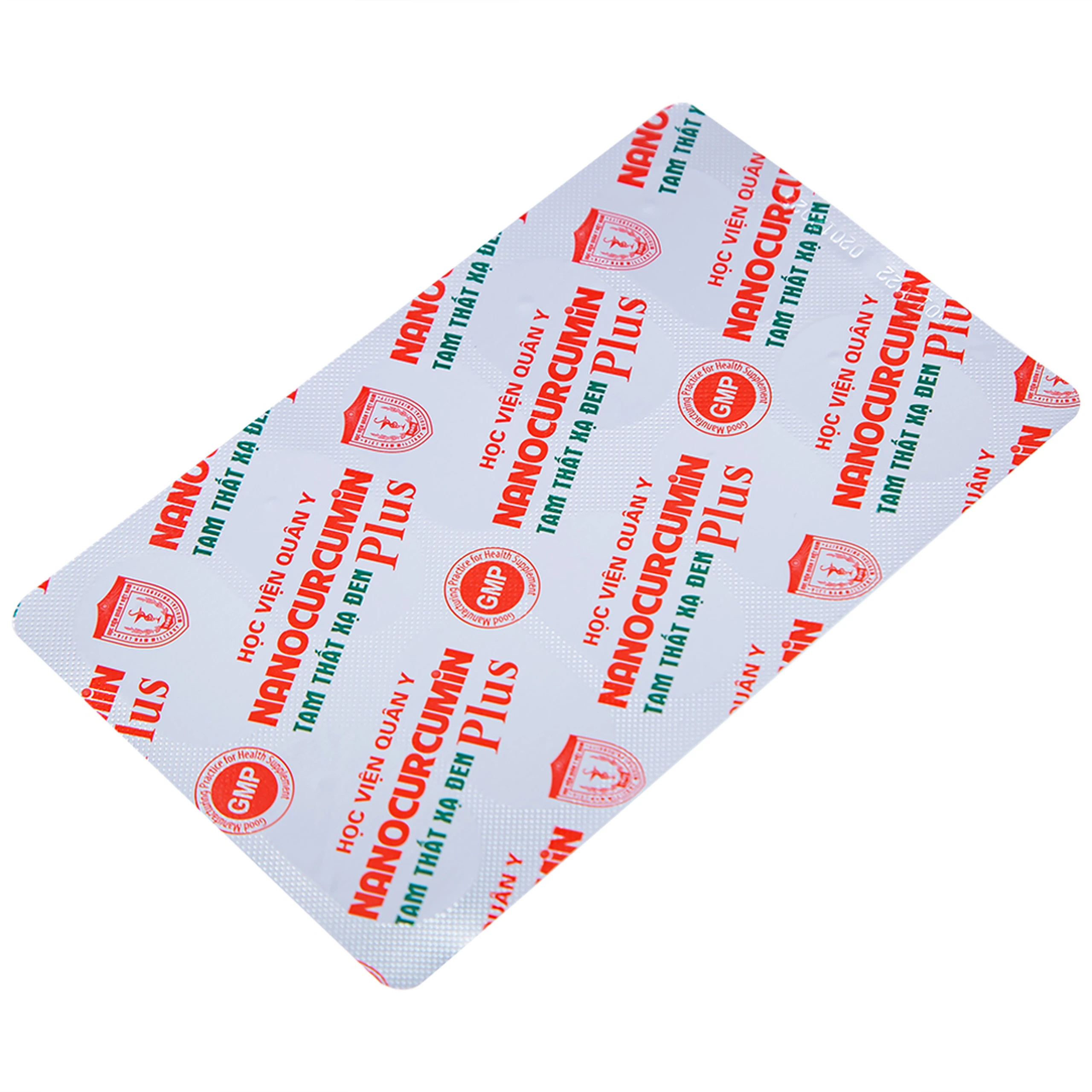 Viên uống giảm viêm loét dạ dày tá tràng Nanocurcumin Tam Thất Xạ Đen Plus (3 vỉ x 10 viên)