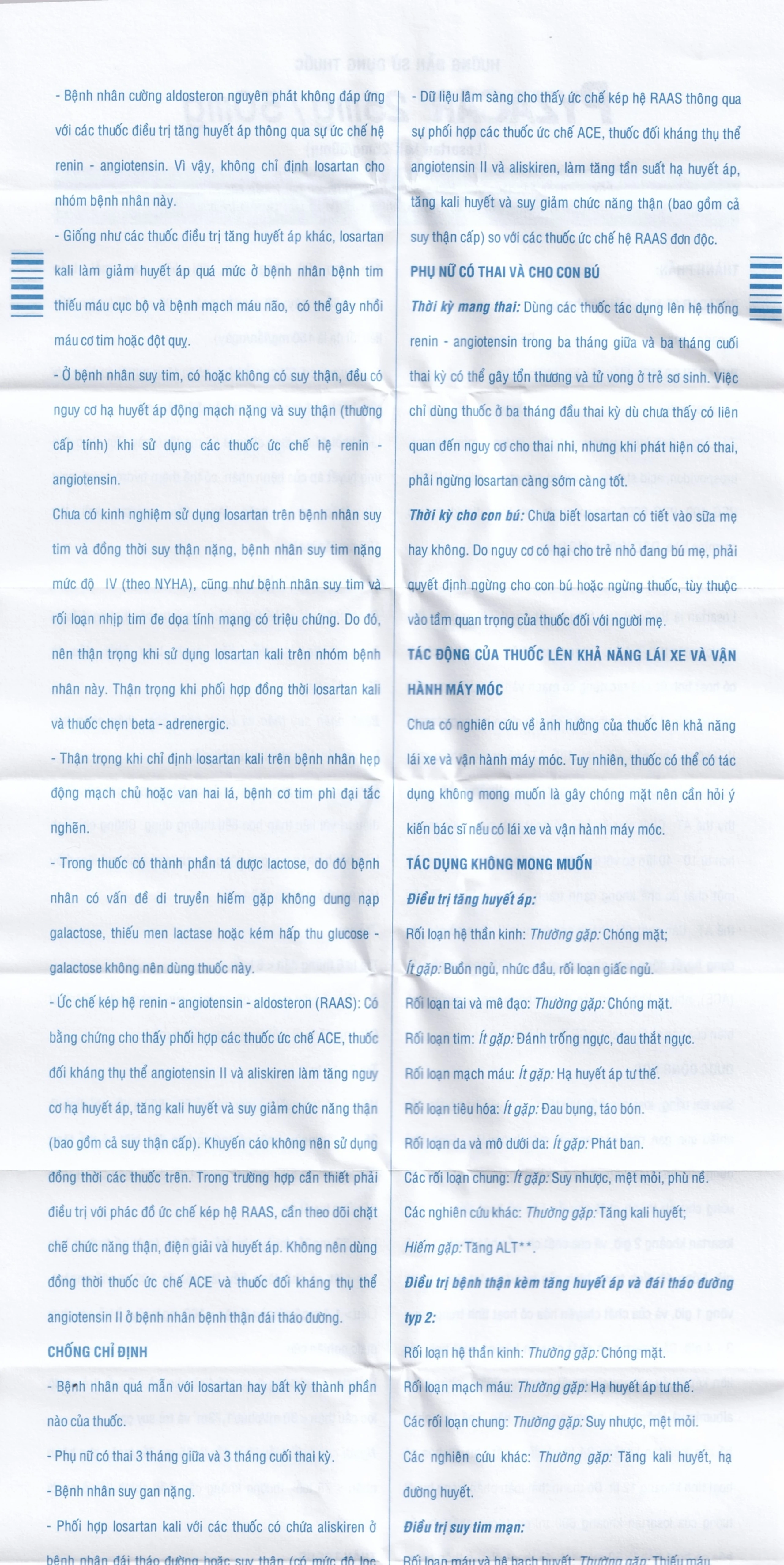 Thuốc Pyzacar 25mg Pymepharco chống tăng huyết áp (2 vỉ x 15 viên)